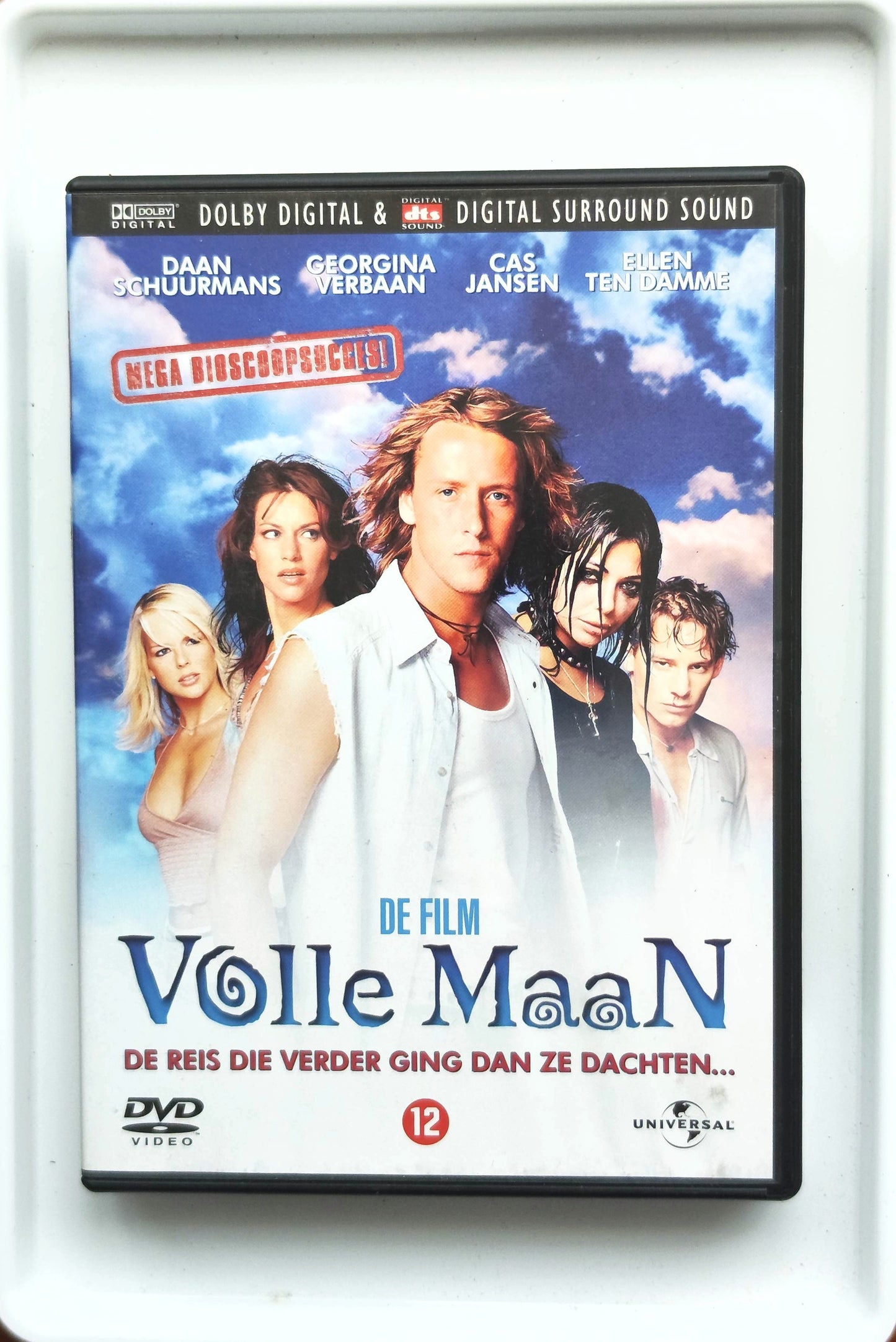 Volle maan 2002 DVD Comedy Schuurmans Verbaan Jansen Nijenhuis DVD Cover
