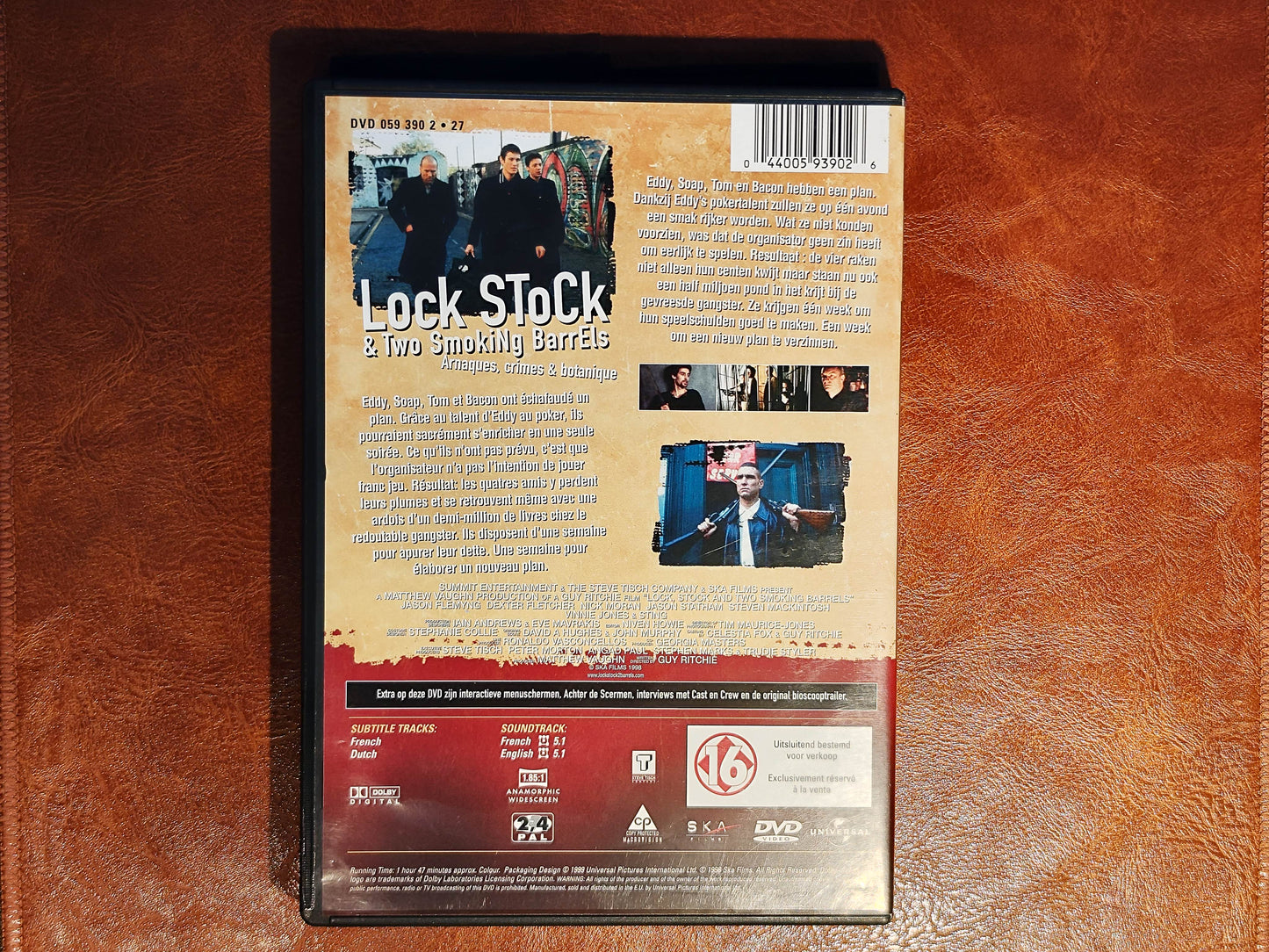 Lock, Stock and Two Smoking Barrels 1998 DVD Comedy Flemyng Fletcher Ritchie