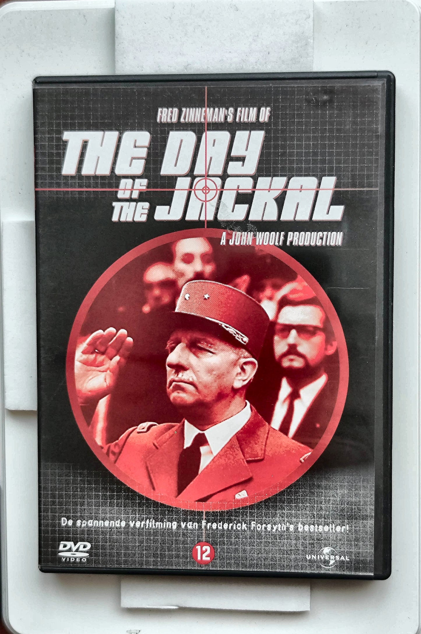 The Day of the Jackal 1973 DVD Crime Fox Alexander Auclair Zinnemann DVD Cover