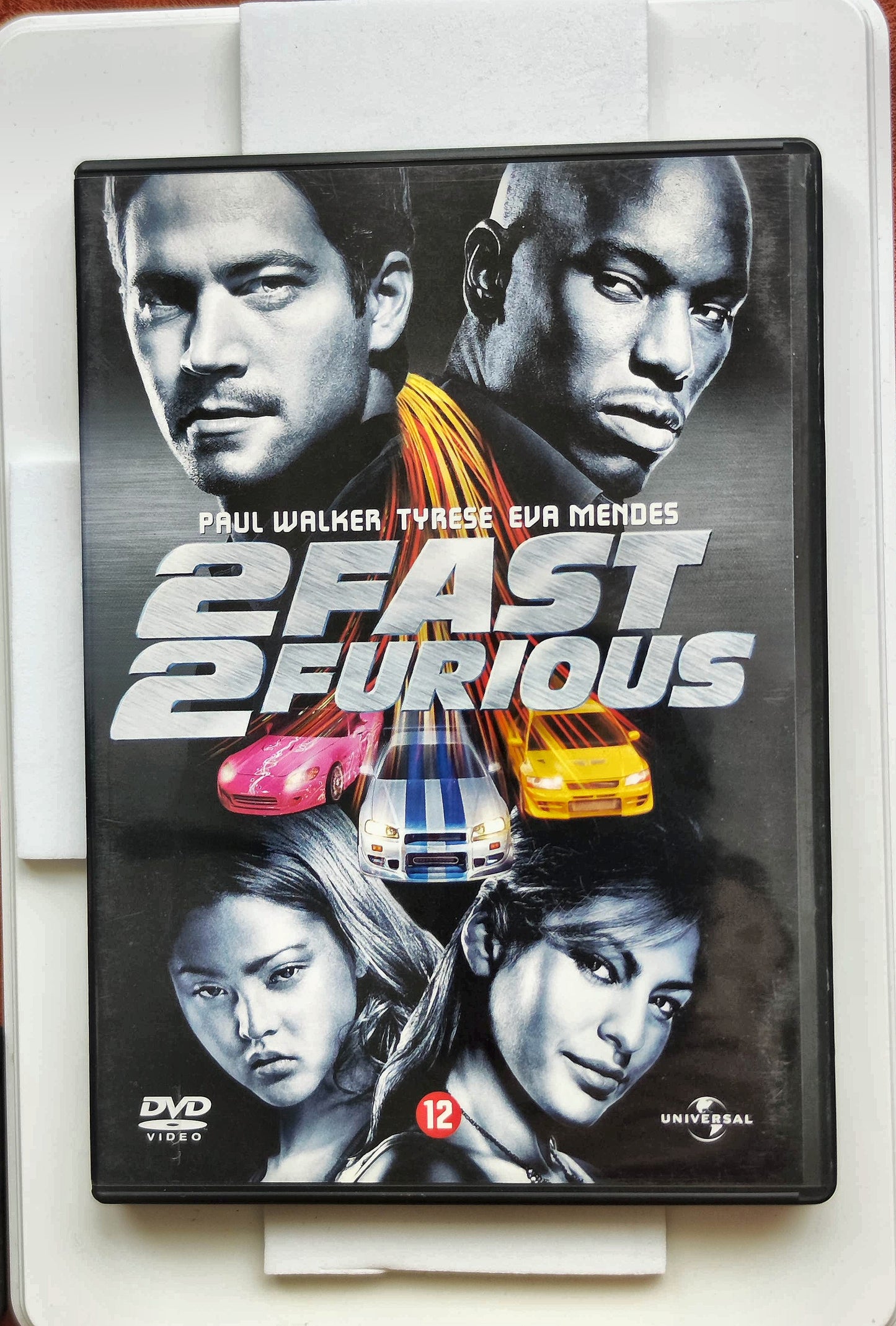 2 Fast 2 Furious 2003 DVD Action Walker Gibson Mendes Singleton DVD Cover
