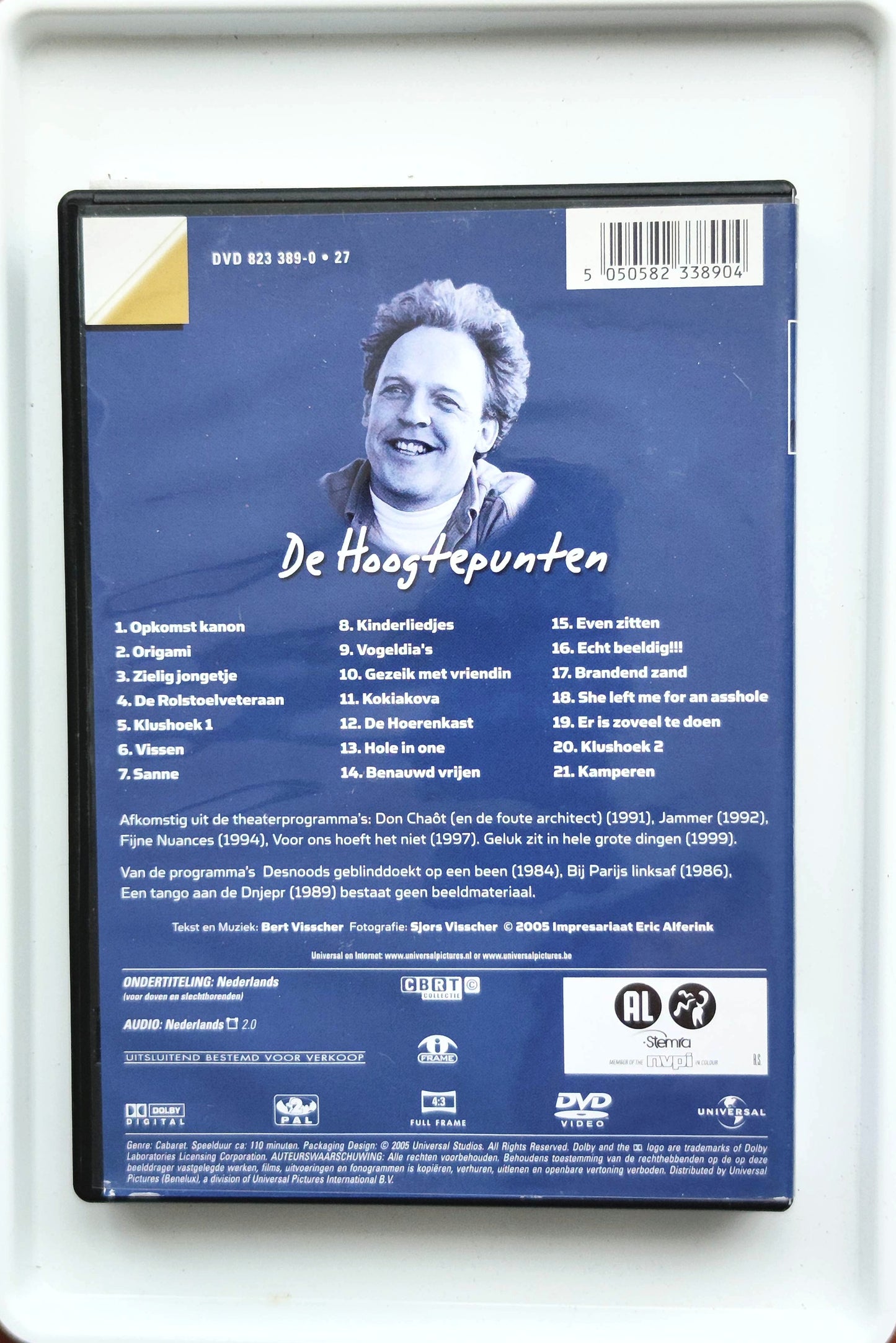 Bert Visscher: Goud van... 2005 DVD