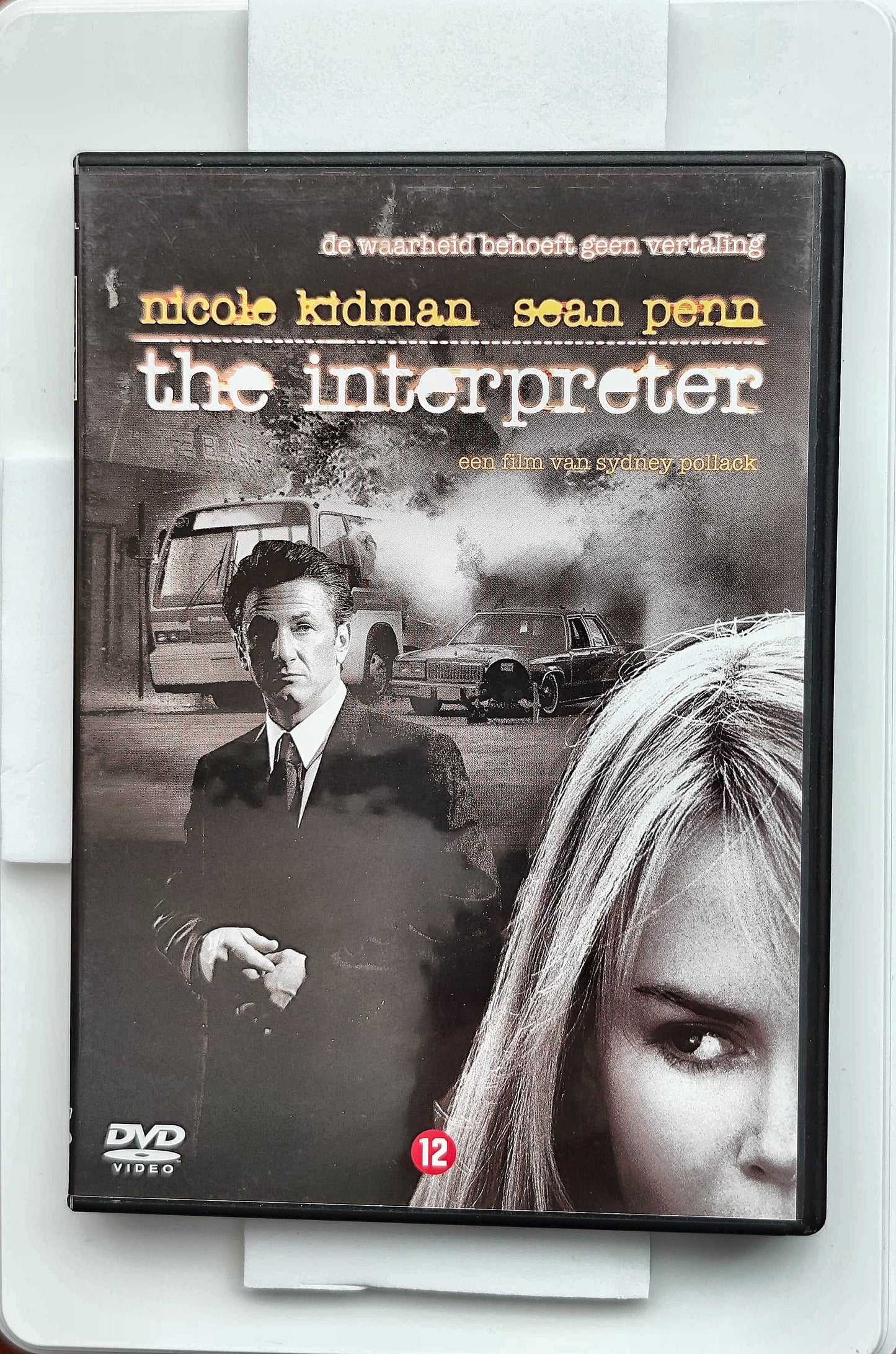 The Interpreter 2005 DVD Crime Kidman Penn Keener Pollack DVD Cover