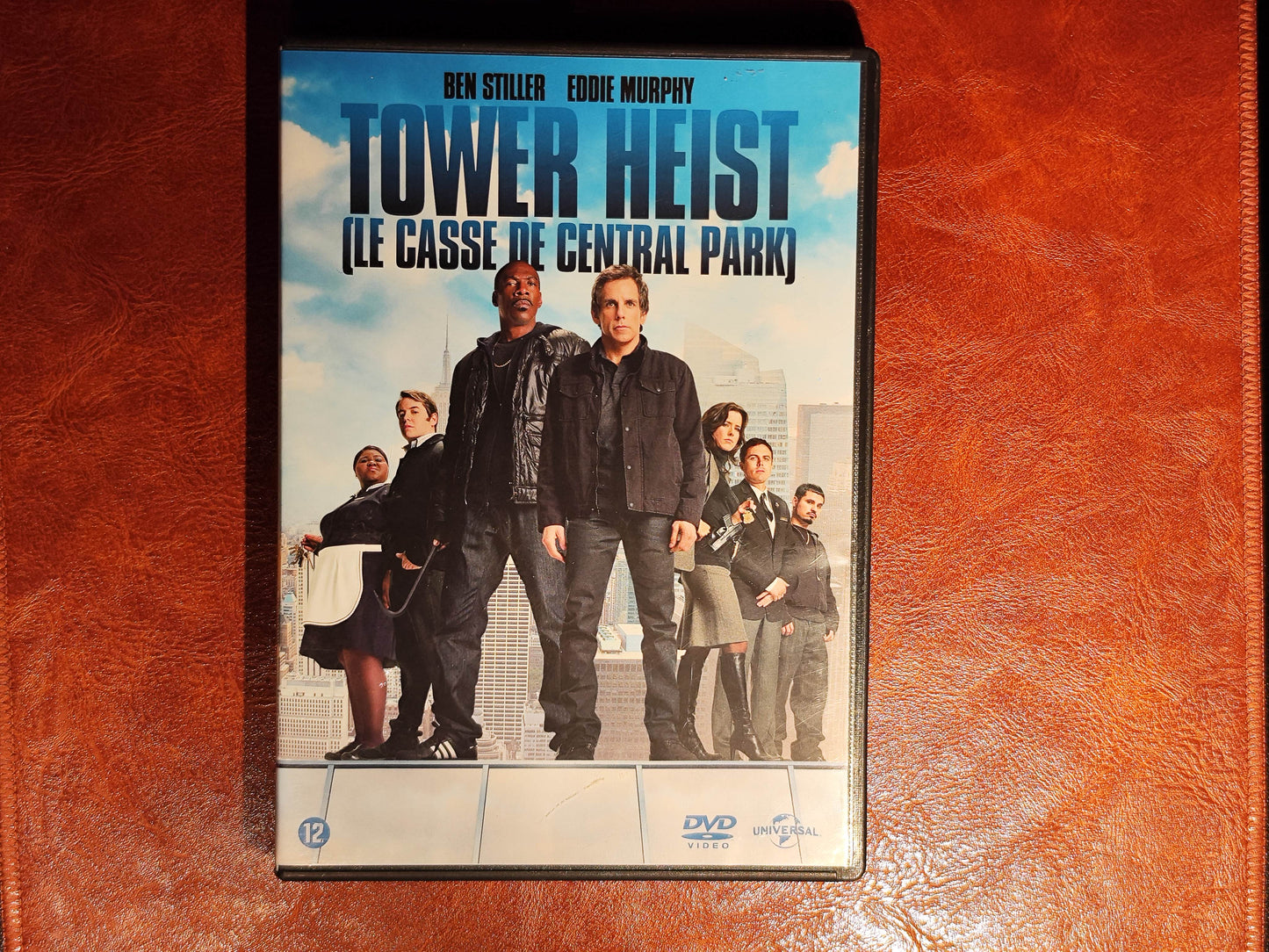 Tower Heist 2011 DVD Action Stiller Murphy Affleck Ratner DVD Cover