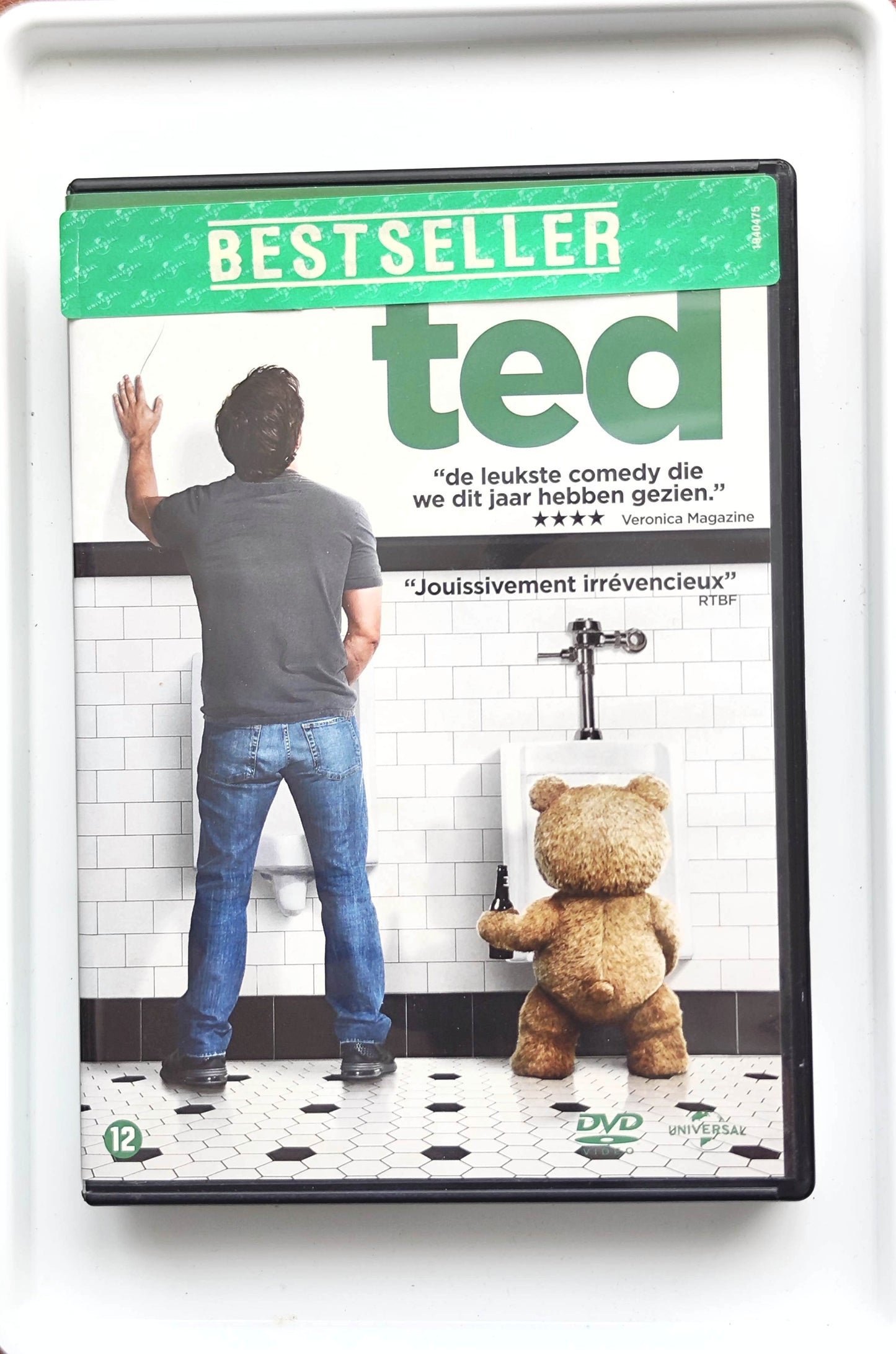Ted 2012 DVD Comedy Wahlberg Kunis Macfarlane Macfarlane DVD Cover
