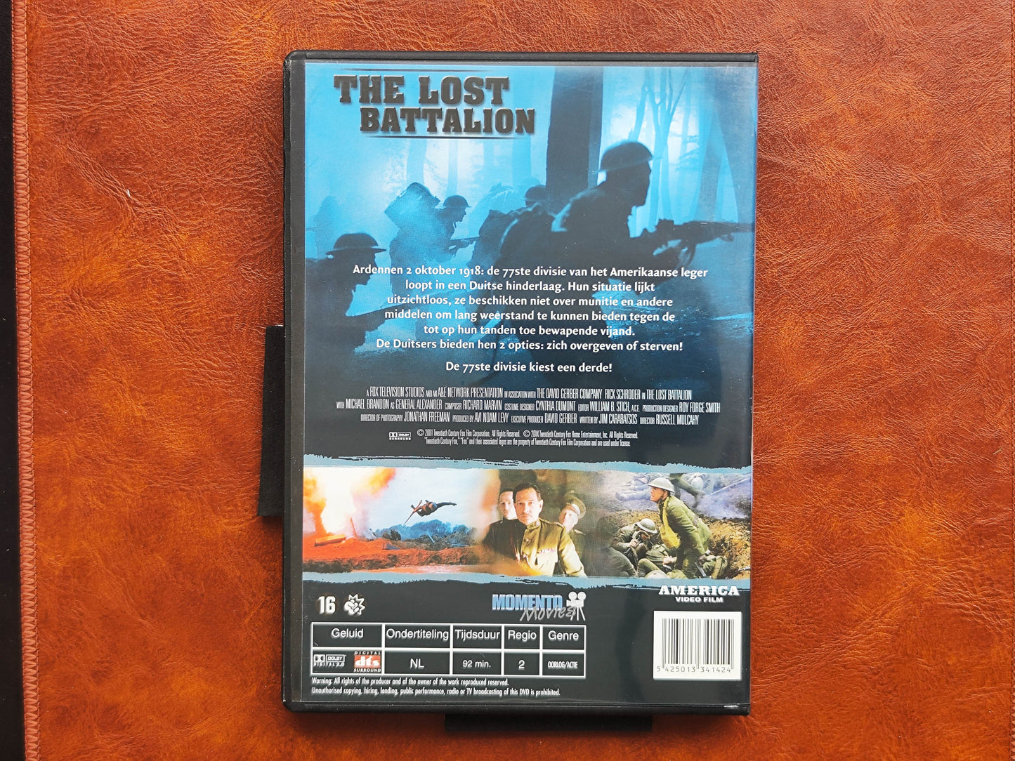 The Lost Battalion 2001 DVD Action Schroder Mckee Harris Mulcahy