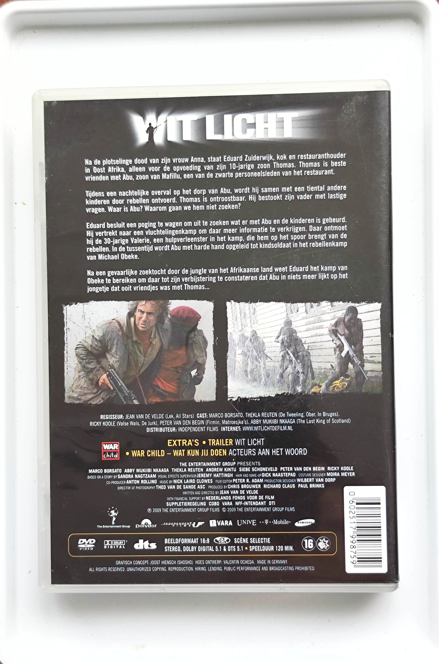 The Silent Army 2008 DVD Drama Borsato Nkaaga Reuten Velde