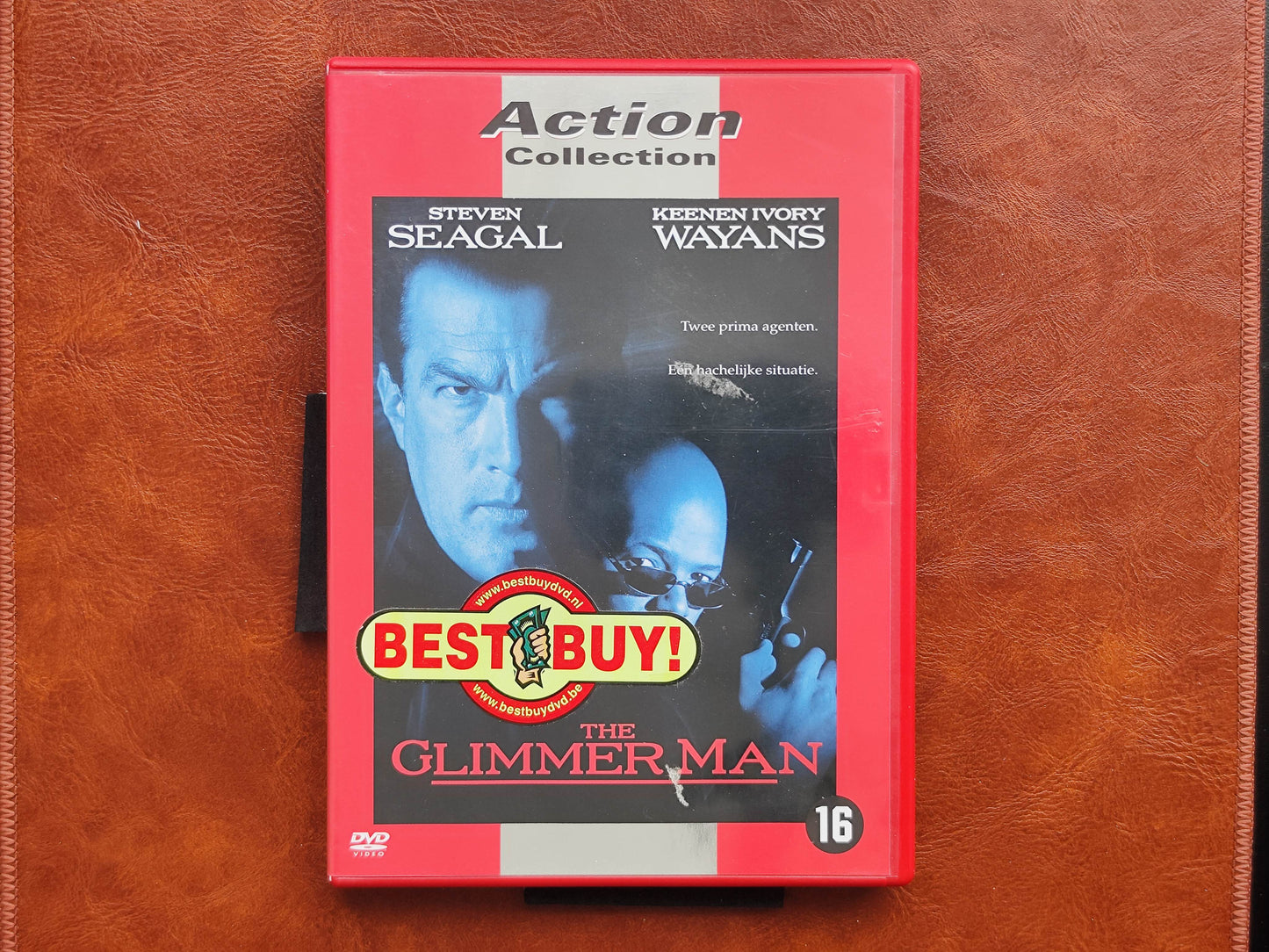 The Glimmer Man 1996 DVD Action Seagal Wayans Gunton Gray DVD Cover