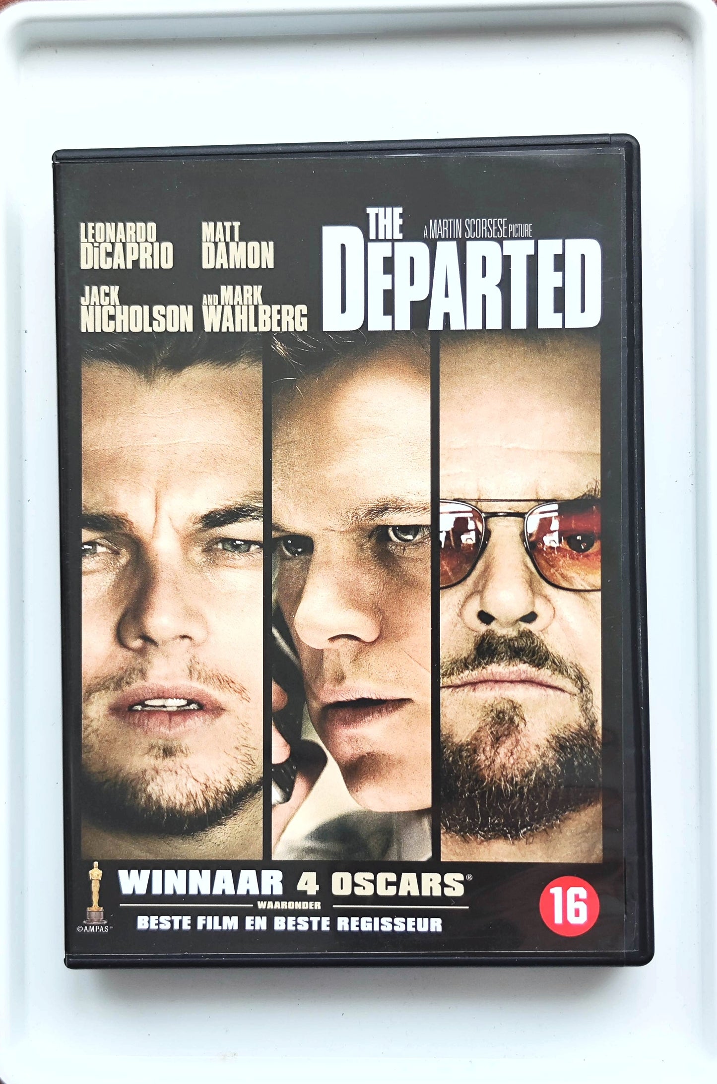 The Departed 2006 DVD Crime Dicaprio Damon Nicholson Scorsese DVD Cover