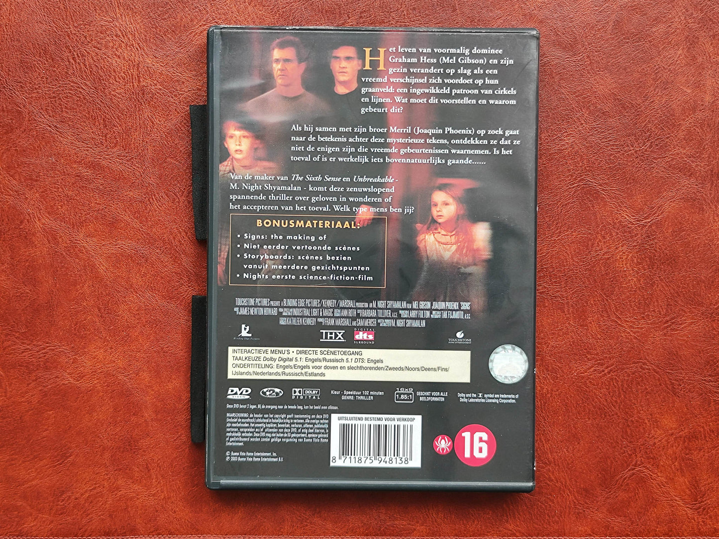 Signs 2002 DVD Drama Gibson Phoenix Culkin Shyamalan