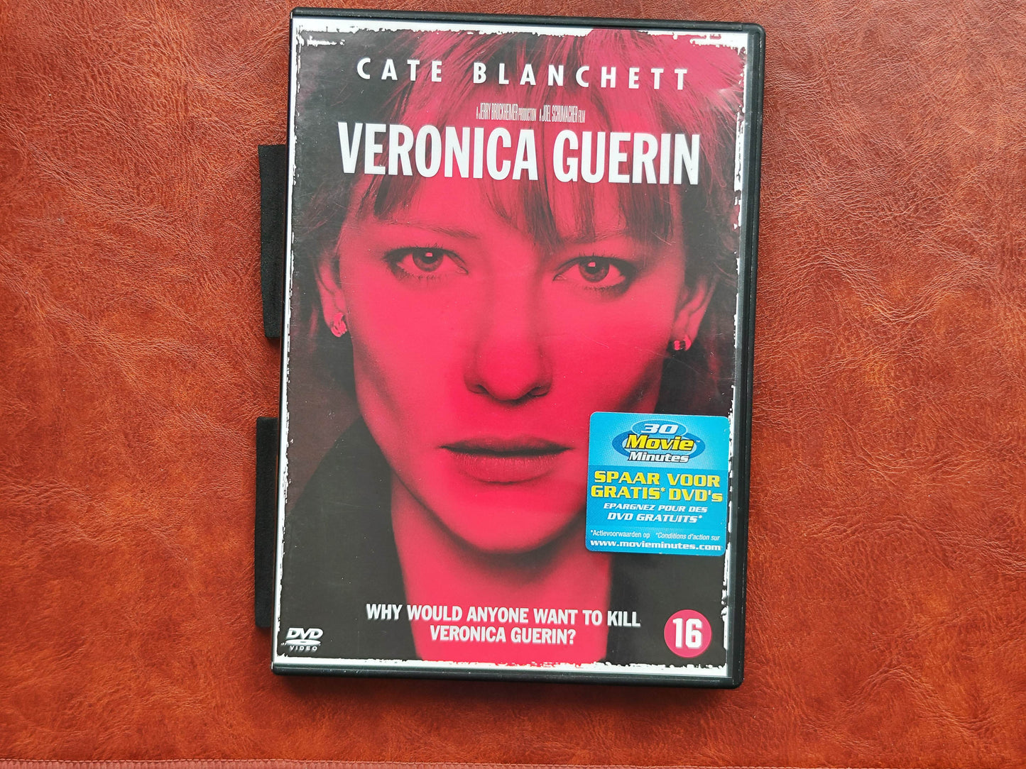 Veronica Guerin 2003 DVD Biography Blanchett Mcsorley Hinds Schumacher DVD Cover