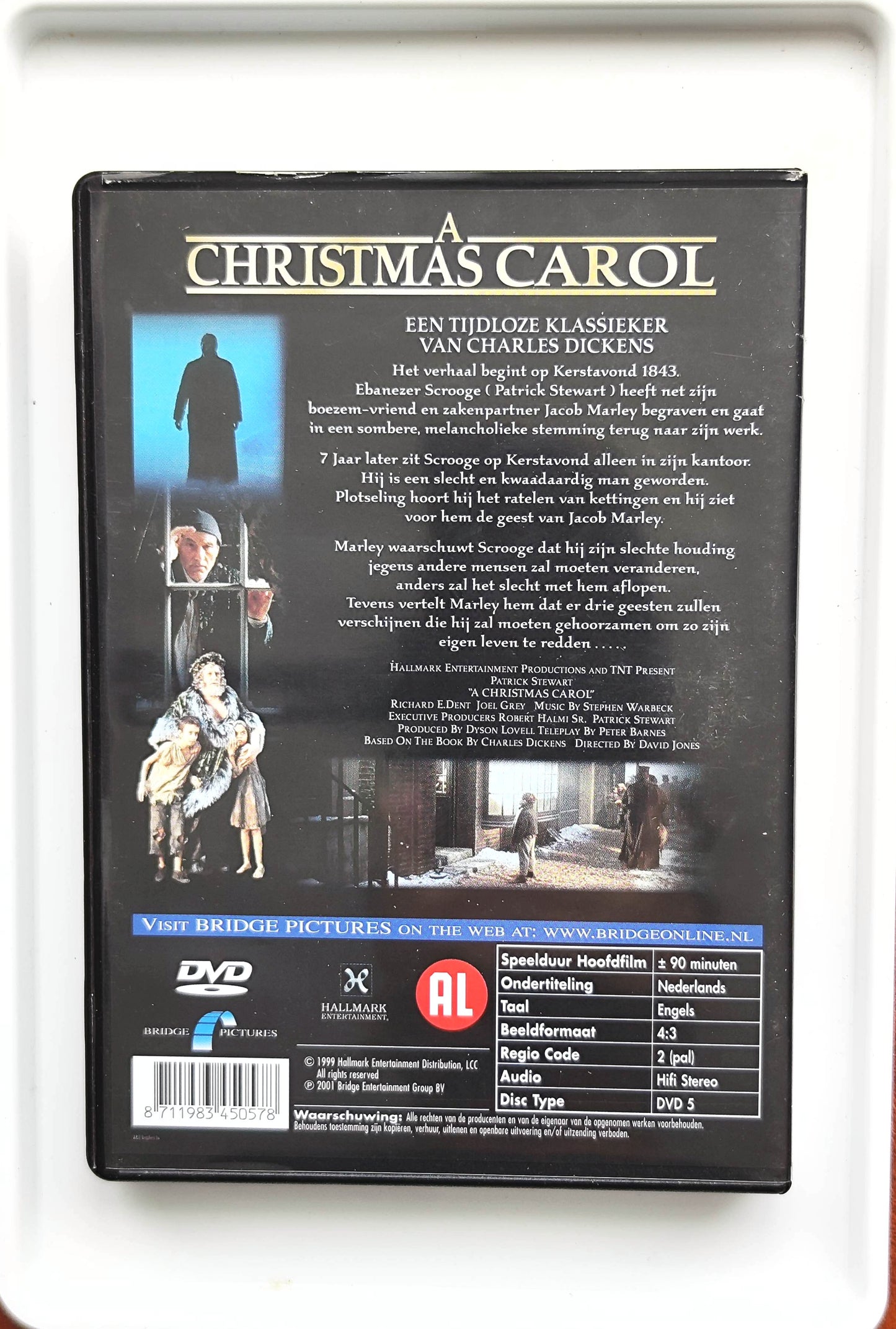 A Christmas Carol 1999 DVD Drama Stewart Grant Grey Jones