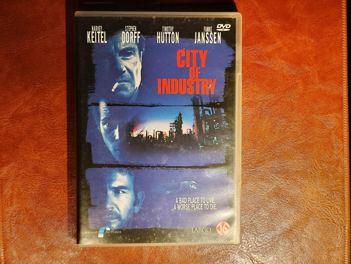 City of Industry 1997 DVD Crime Keitel Dorff Hutton Irvin DVD Cover