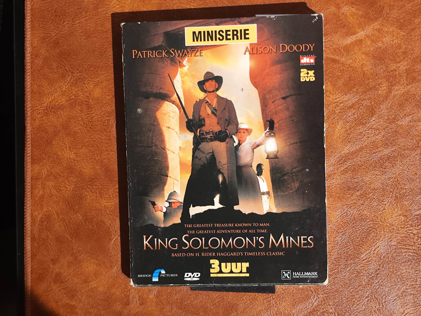 King Solomon's Mines 2004 DVD Action Swayze Doody Marsden Boyum DVD Cover