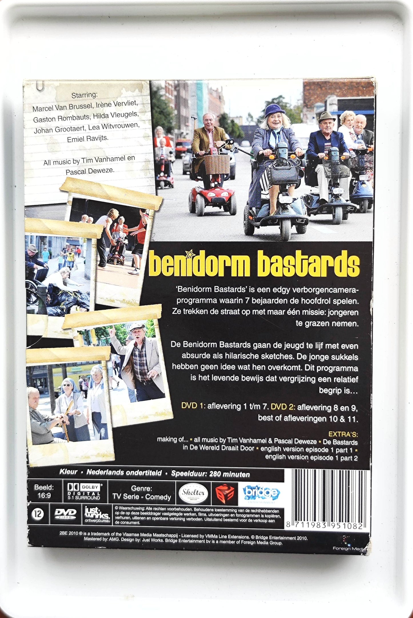 Benidorm Bastards: Season 1 2010 DVD Comedy Groothaert Ravijts Rombautd