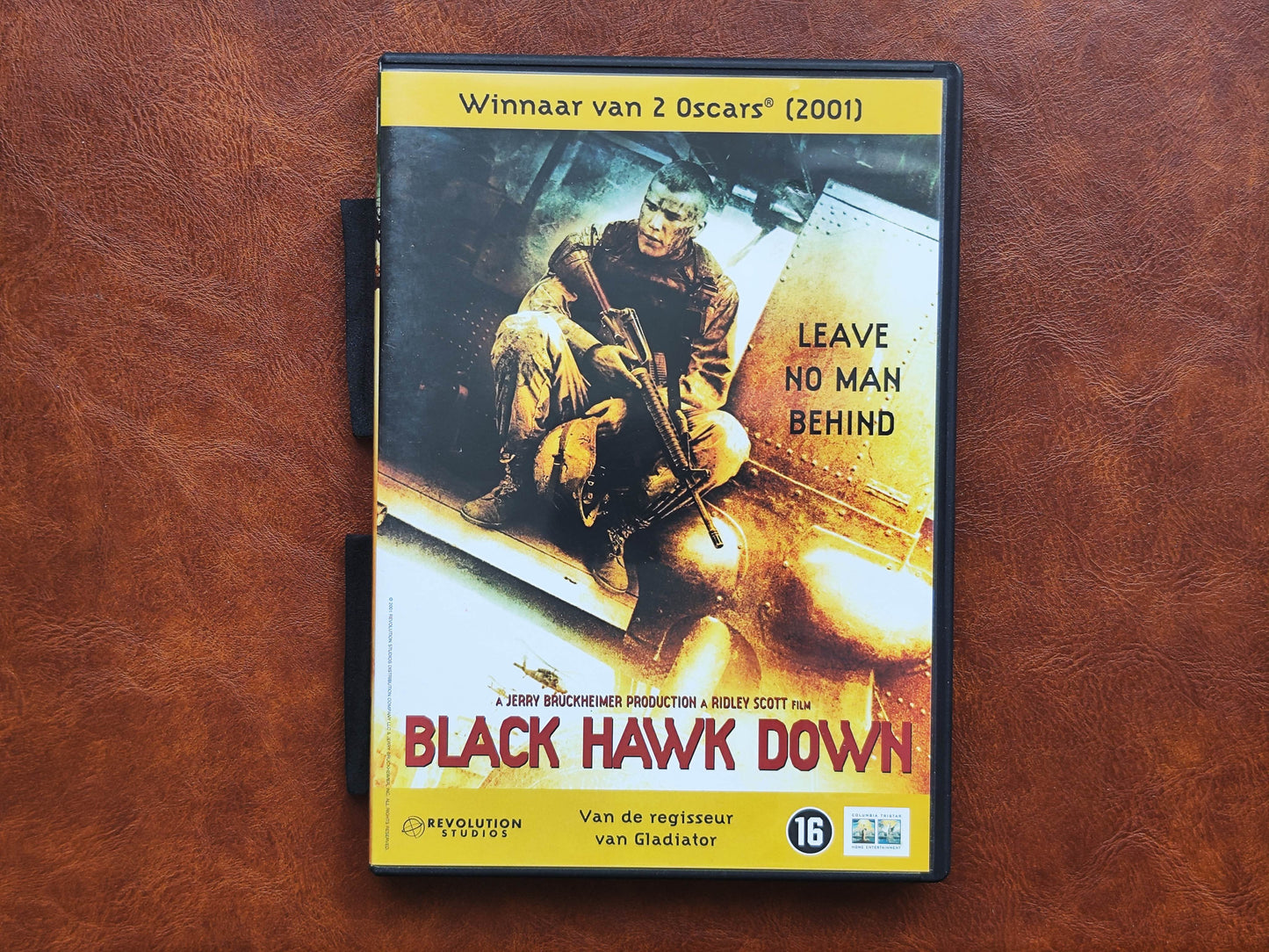 Black Hawk Down 2001 DVD Action Hartnett Mcgregor Sizemore Scott DVD Cover