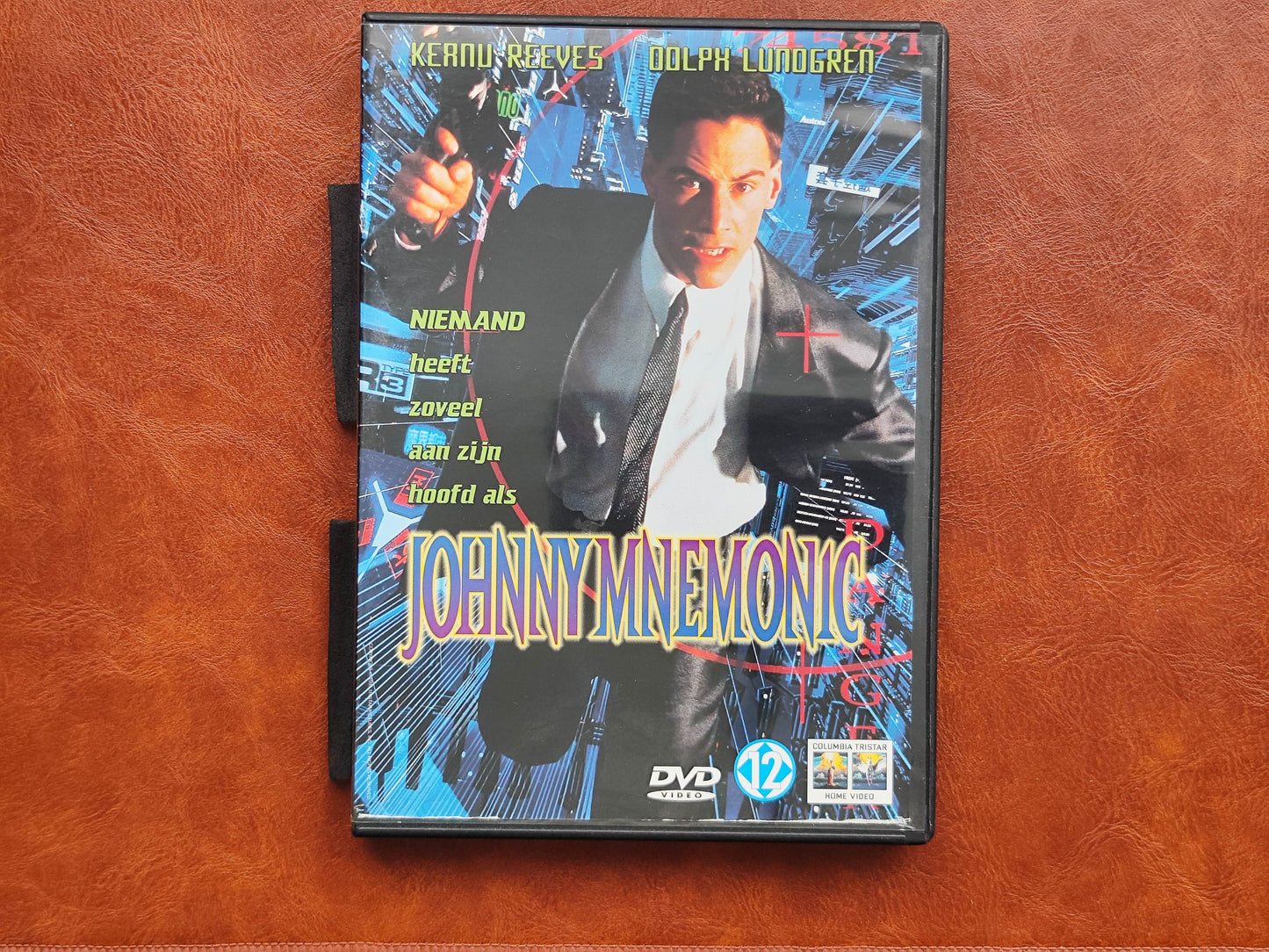Johnny Mnemonic 1995 DVD Action Reeves Meyer Ice-T Longo DVD Cover