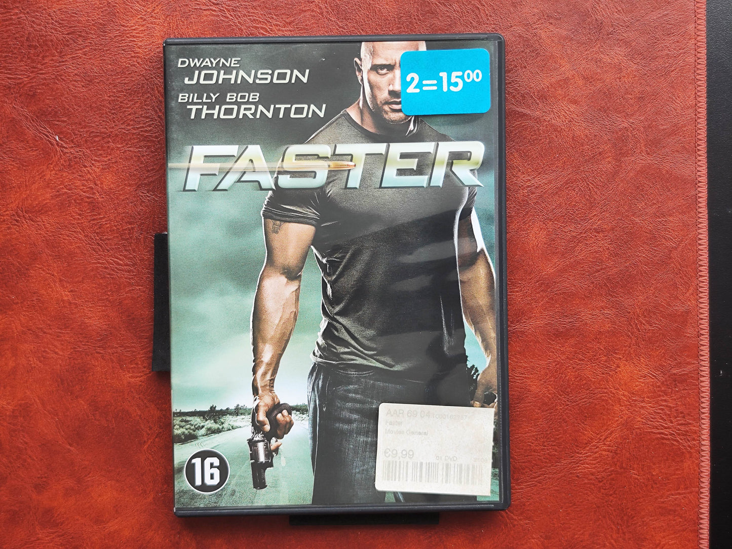 Faster 2010 DVD Action Johnson Lopez Gaines Jr DVD Cover