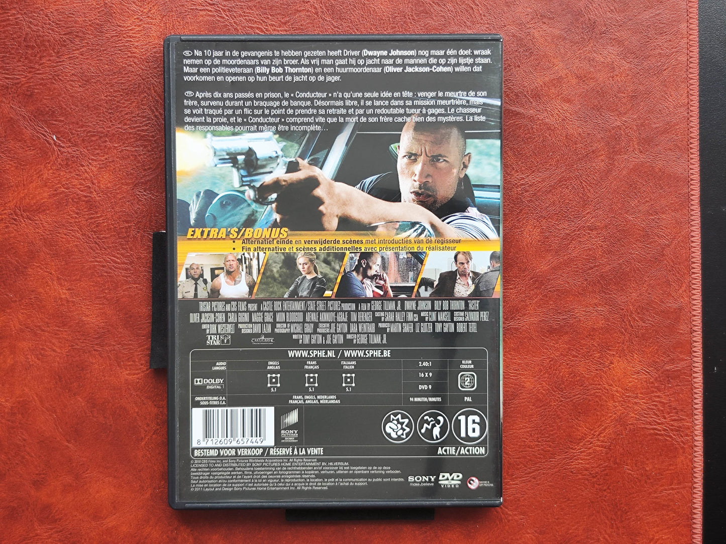 Faster 2010 DVD Action Johnson Lopez Gaines Jr