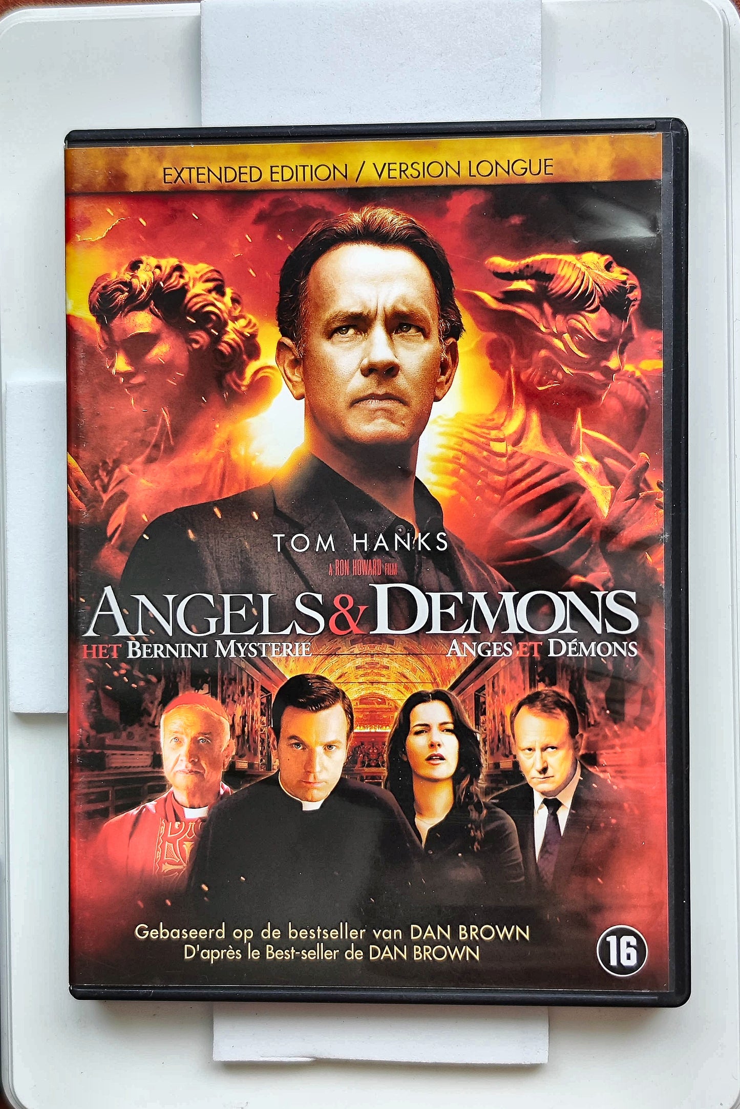 Angels & Demons 2009 DVD Mystery Hanks Mcgregor Zorer Howard DVD Cover