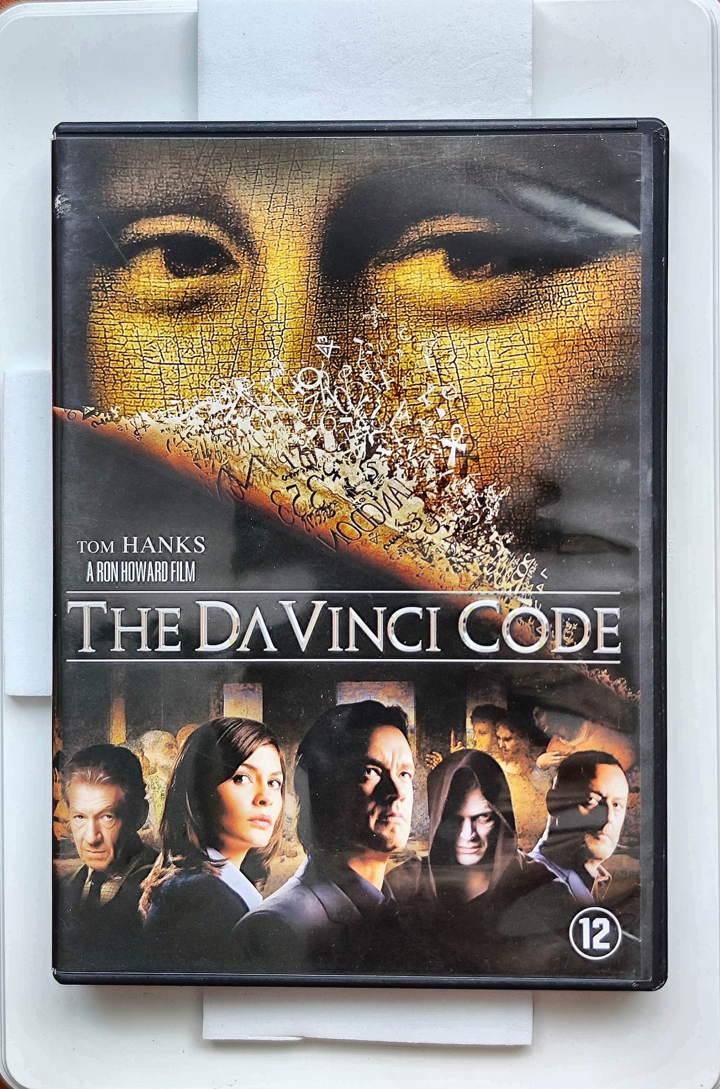 The Da Vinci Code 2006 DVD Mystery Hanks Tautou Mckellen Howard DVD Cover