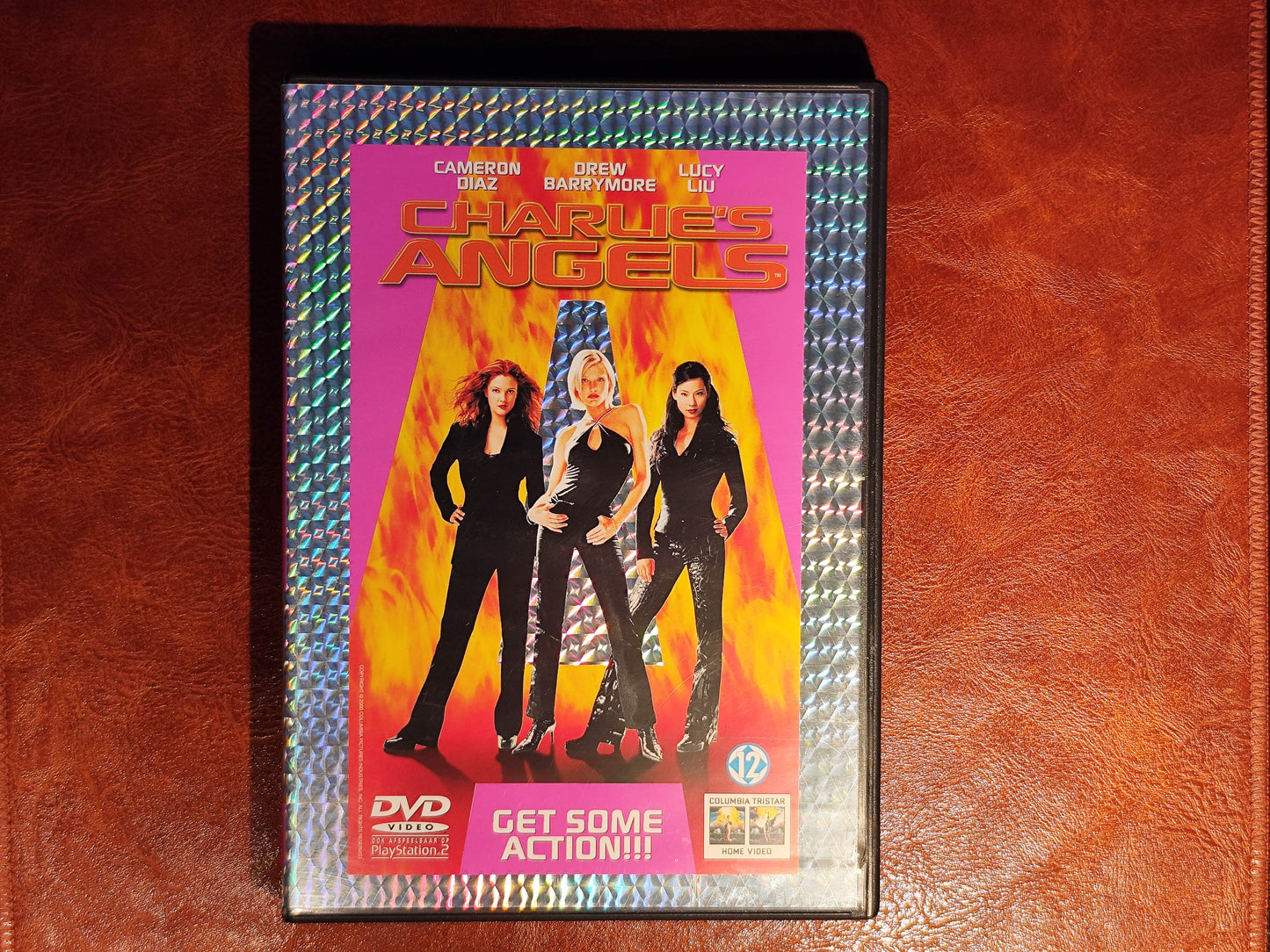 Charlie's Angels 2000 DVD Action Diaz Barrymore Liu Mcg DVD Cover