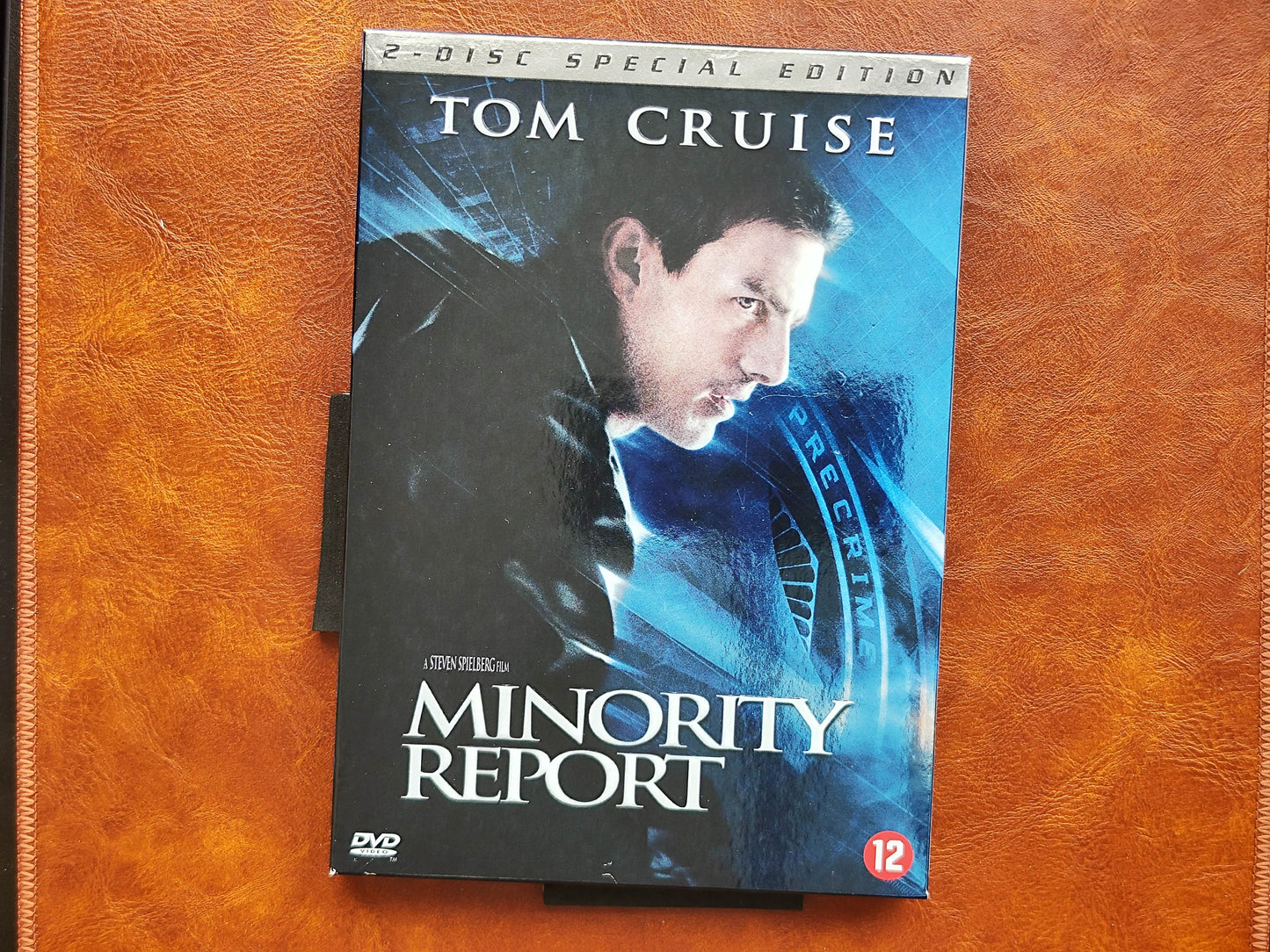 Minority Report 2002 DVD Action Cruise Sydow Harris Spielberg DVD Cover