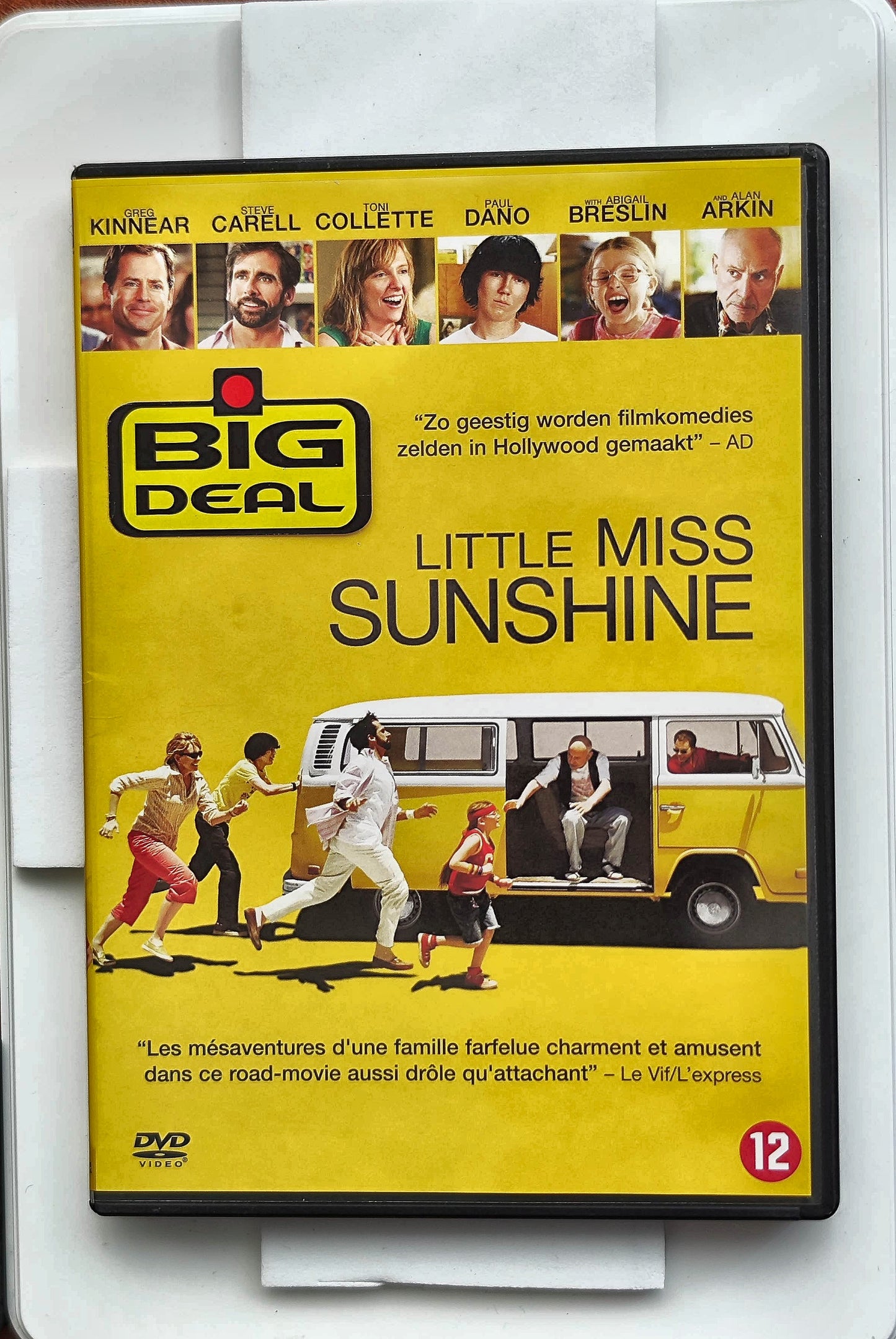 Little Miss Sunshine 2006 DVD Comedy Breslin Kinnear Dano Dayton DVD Cover