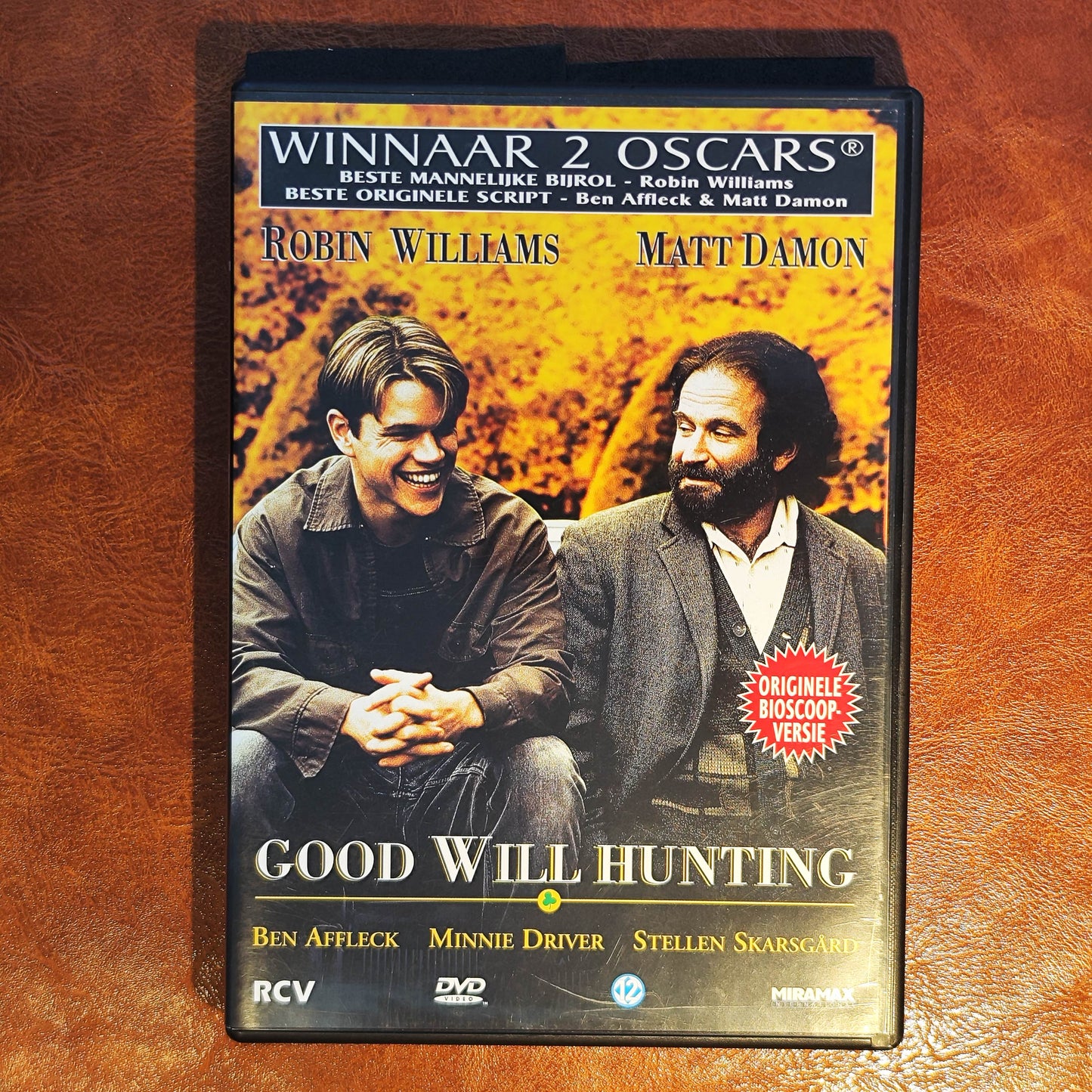 Good Will Hunting 1997 DVD Drama Damon Skarsgård Affleck Sant DVD Cover