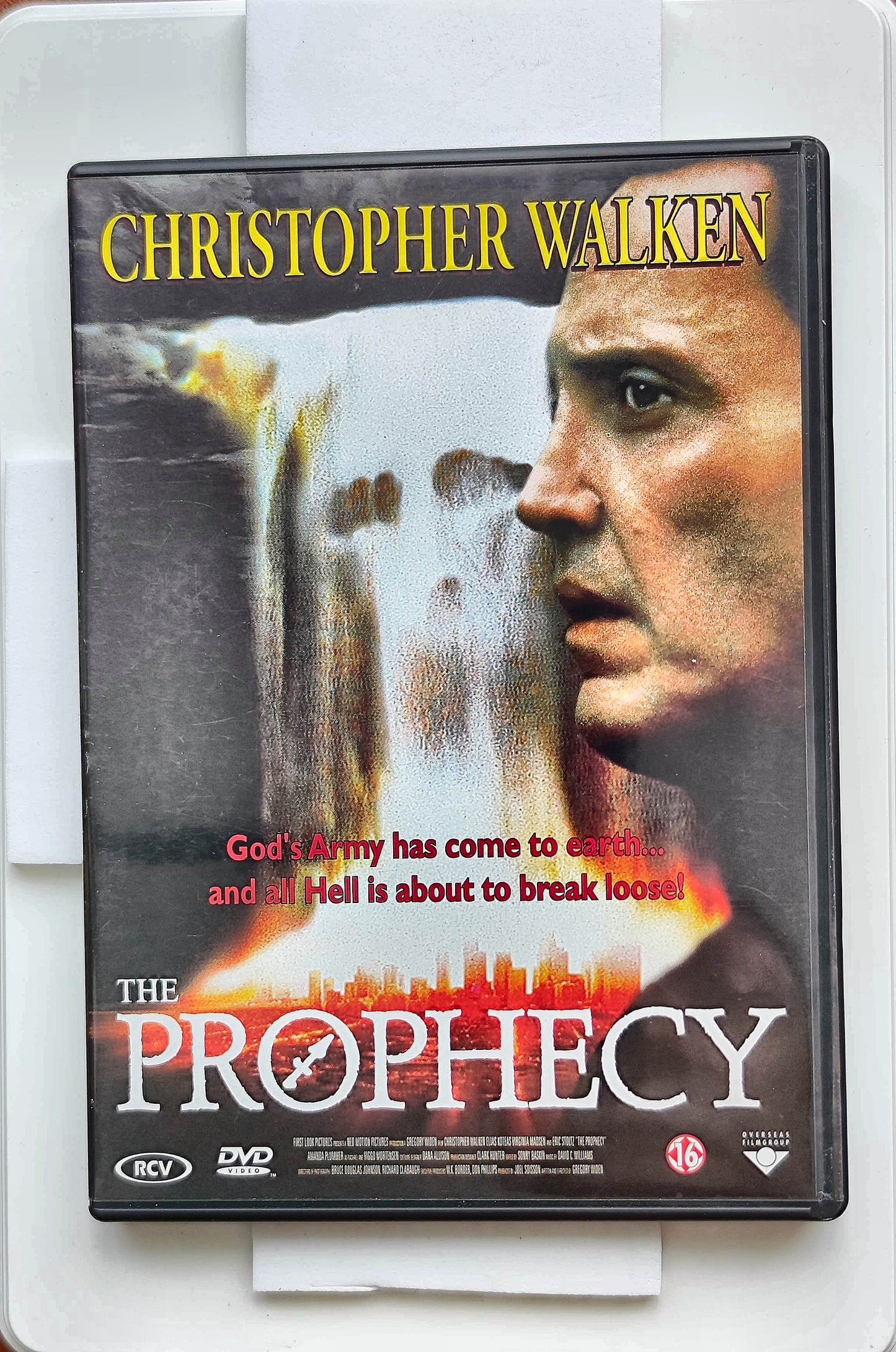 The Prophecy 1995 DVD Action Walken Koteas Madsen Widen DVD Cover