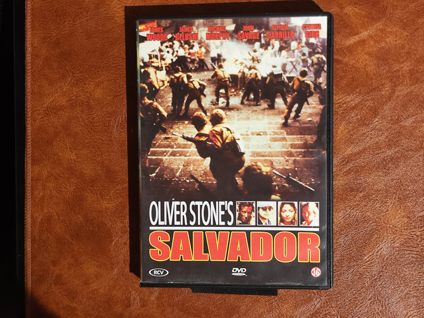 Salvador 1986 DVD Drama Woods Belushi Murphy Stone DVD Cover