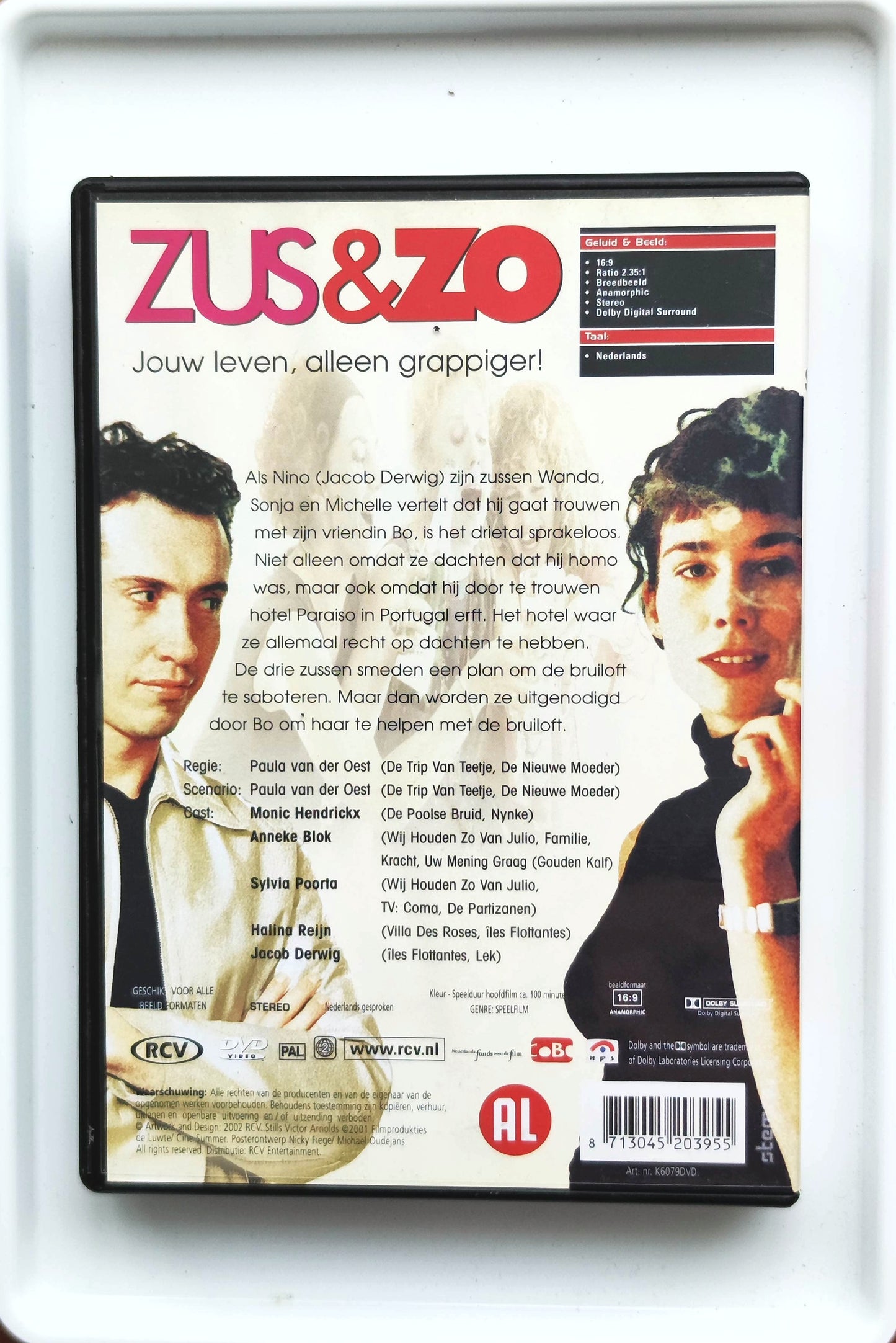 Zus & zo 2001 DVD Comedy Poorta Blok Hendrickx Oest