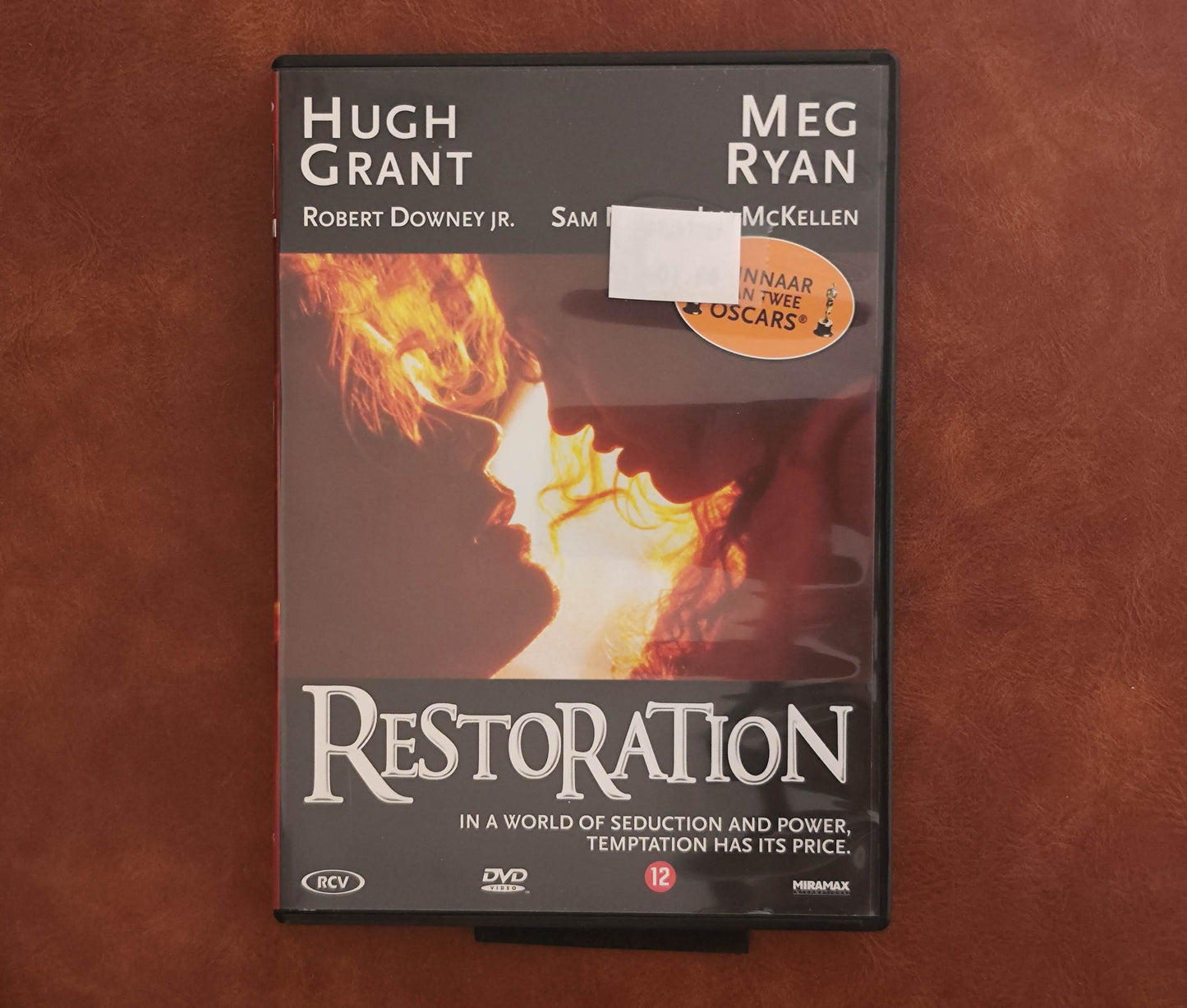 Restoration 1995 DVD Biography Jr Neill Thewlis Hoffman DVD Cover