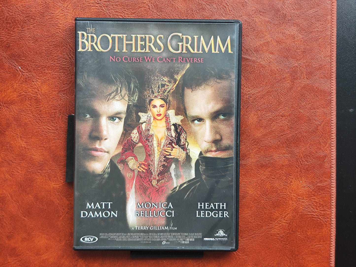 The Brothers Grimm 2005 DVD Action Ratimec Lukesová Rust Gilliam DVD Cover