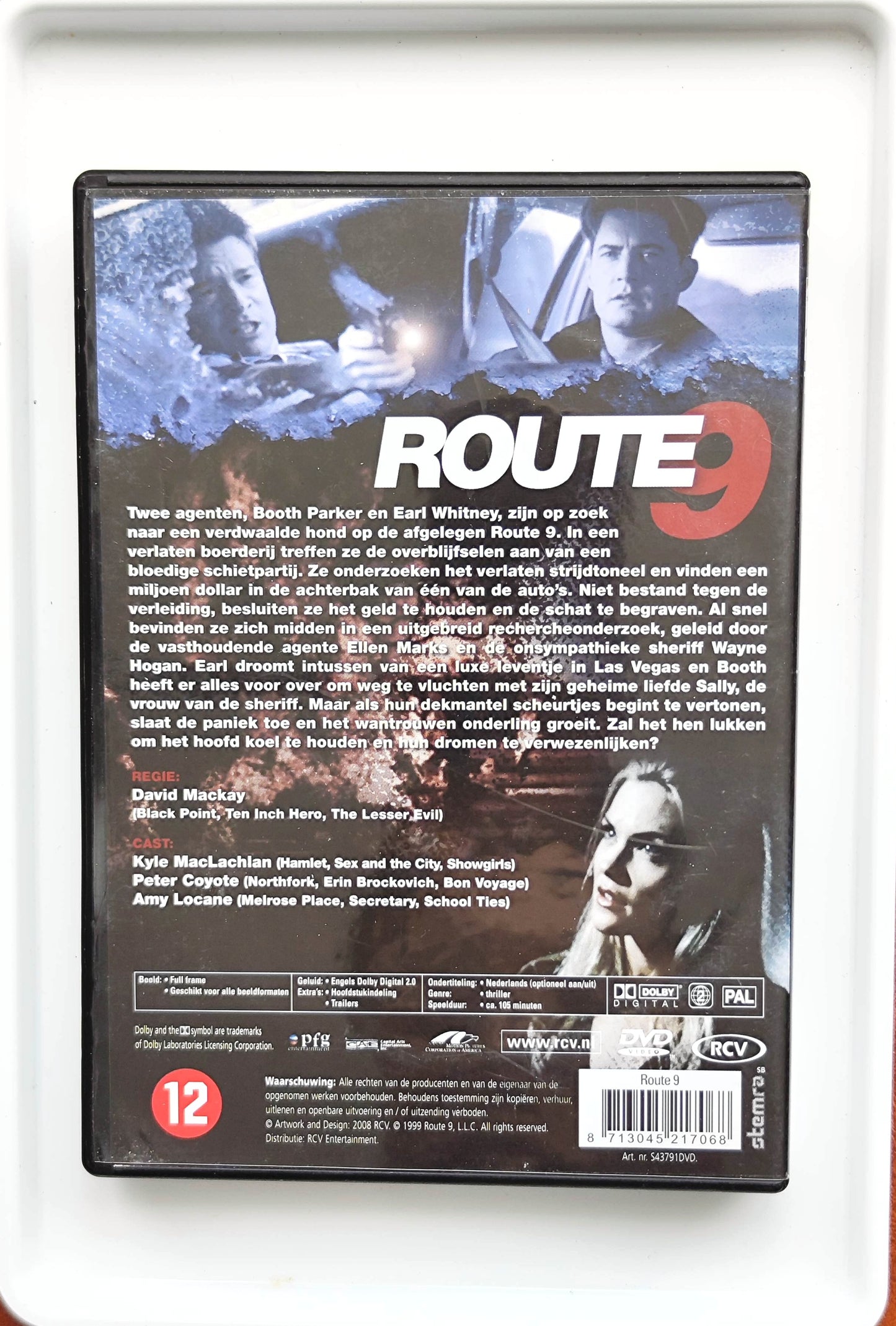 Route 9 1998 DVD Crime Maclachlan Coyote Locane Mackay