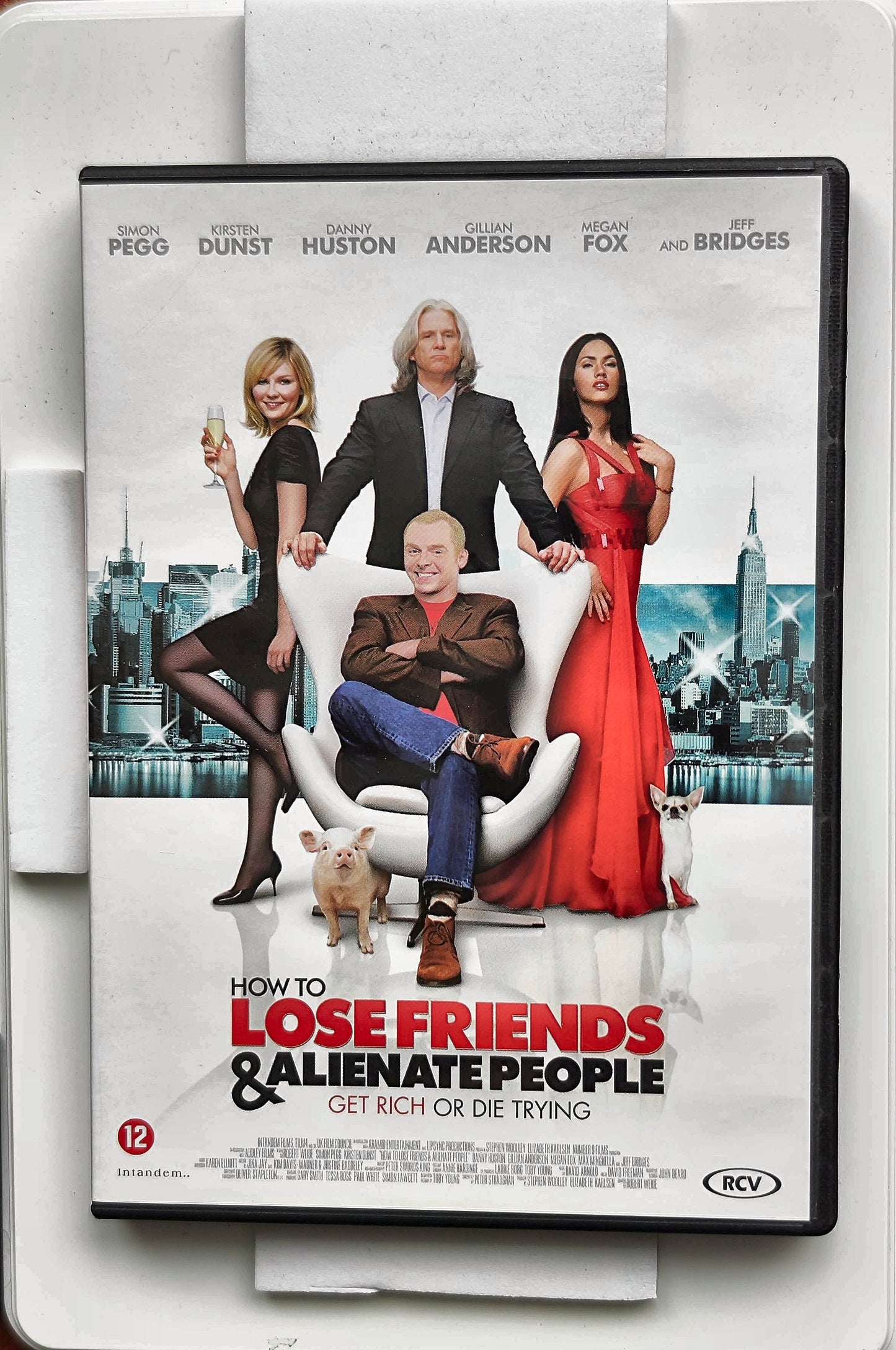 How to Lose Friends & Alienate People 2008 DVD Biography Pannell Scott DVD Cover