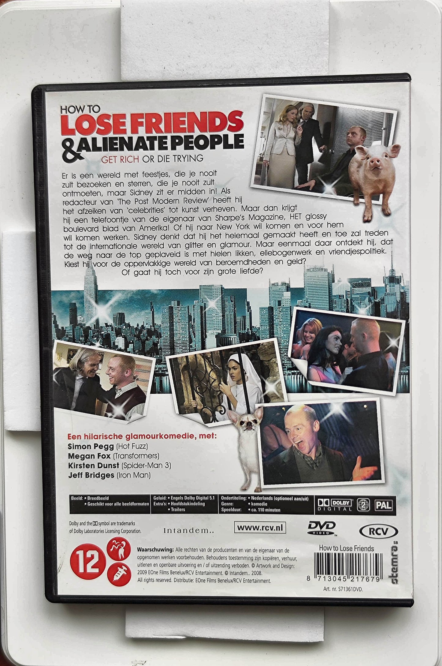How to Lose Friends & Alienate People 2008 DVD Biography Pannell Scott