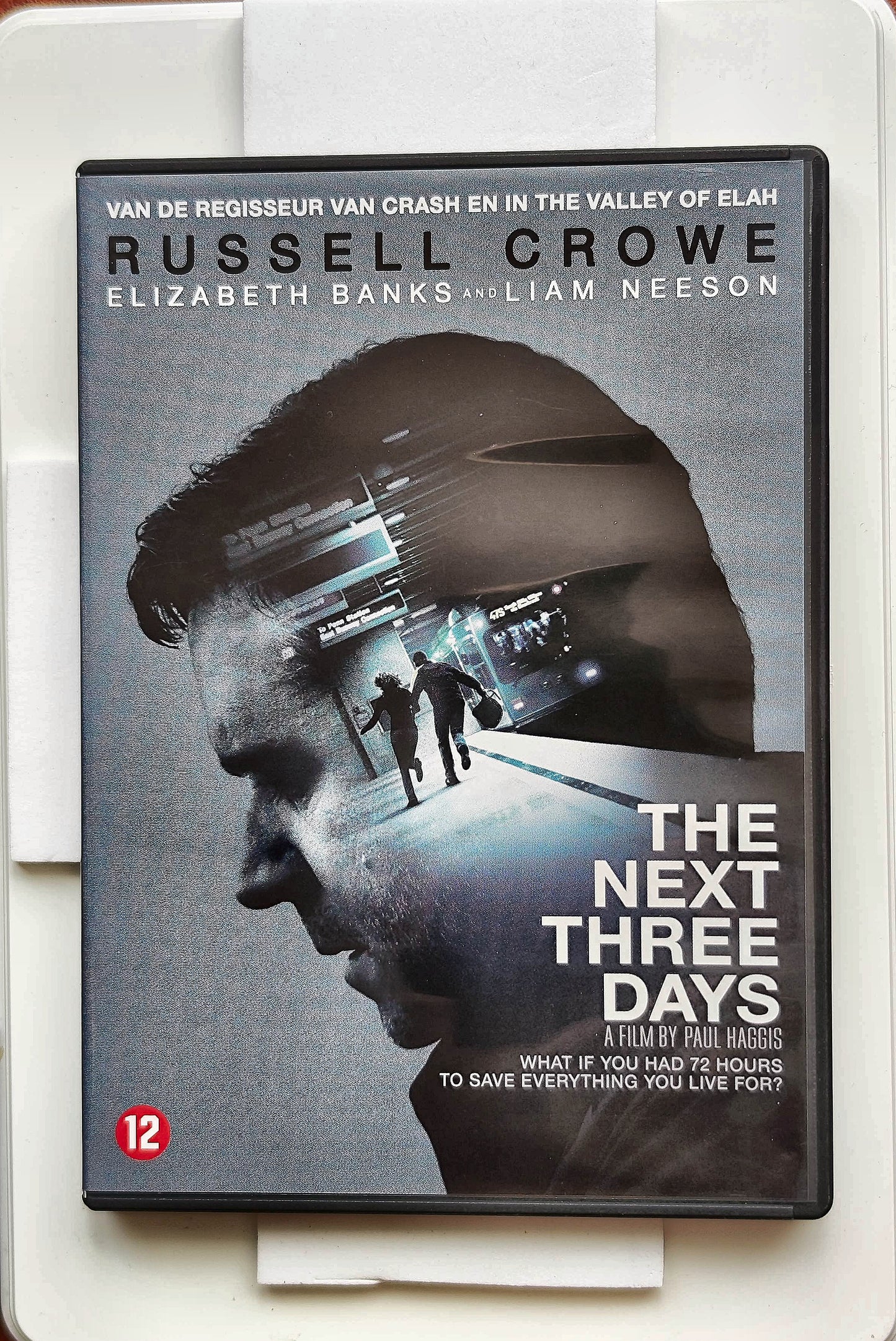The Next Three Days 2010 DVD Action Crowe Banks Buie Haggis DVD Cover