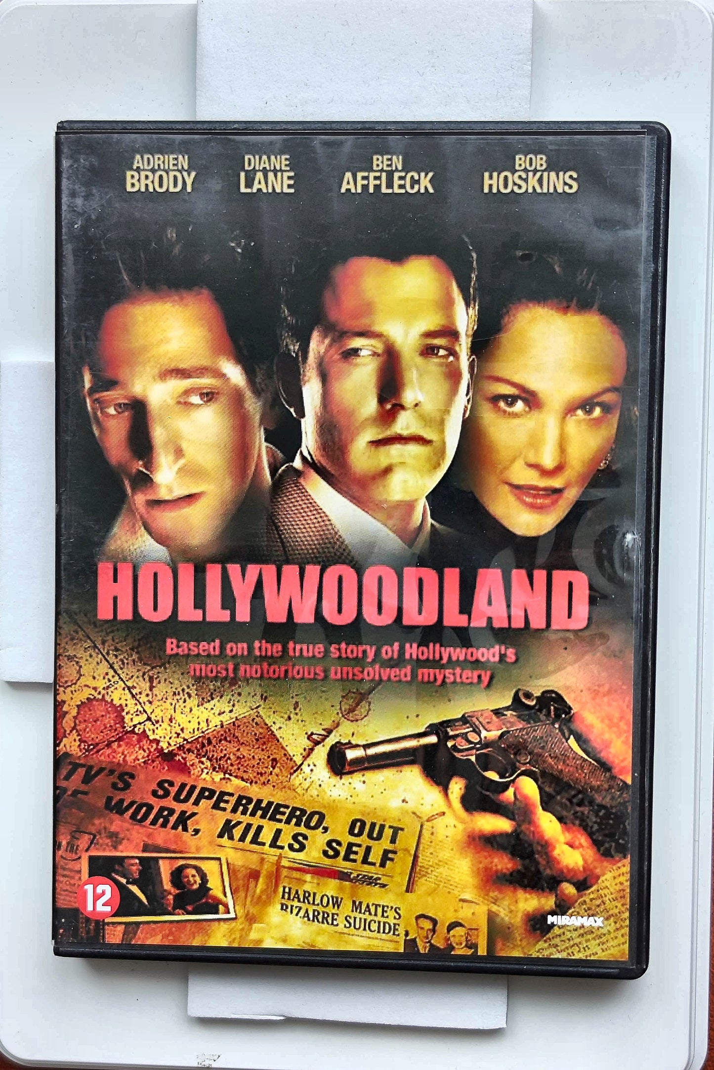 Hollywoodland 2006 DVD Biography Brody Lane Affleck Coulter DVD Cover