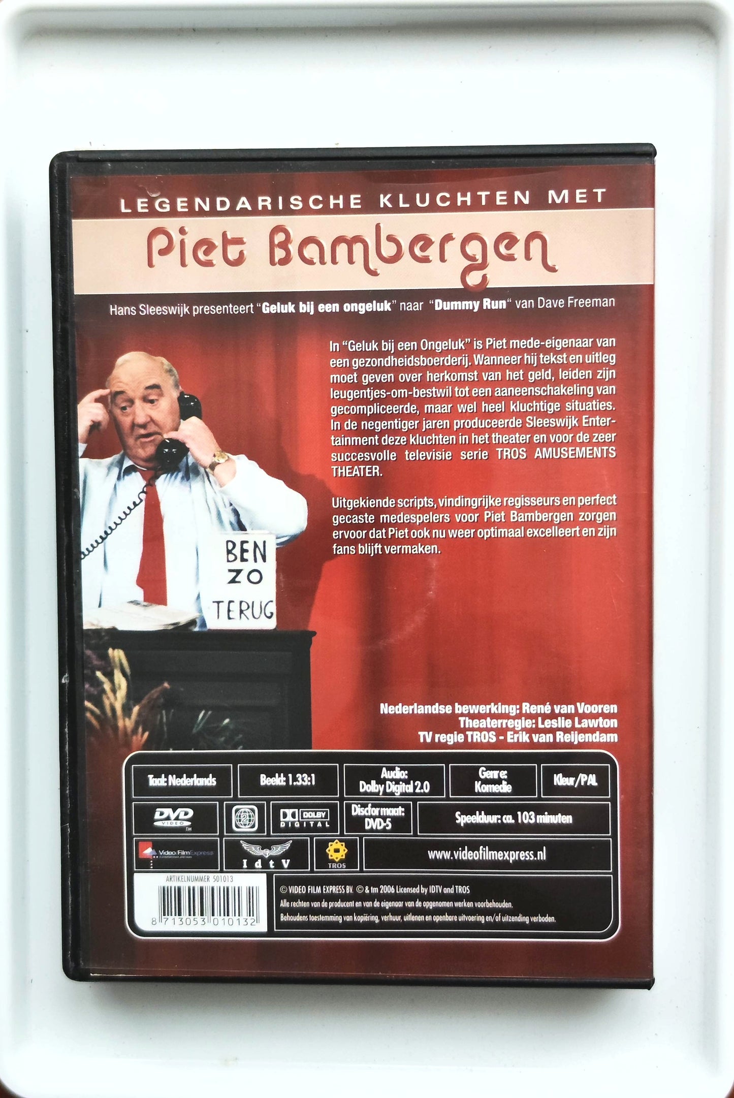 Geluk bij een ongeluk 1990 DVD Comedy Bambergen Jr Smal Lawton