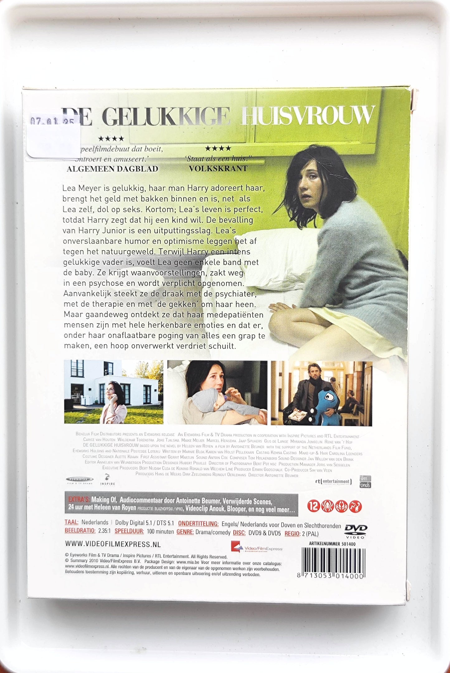 Gelukkige Huisvrouw / The Happy Housewife 2010 DVD Comedy Houten Cabolet