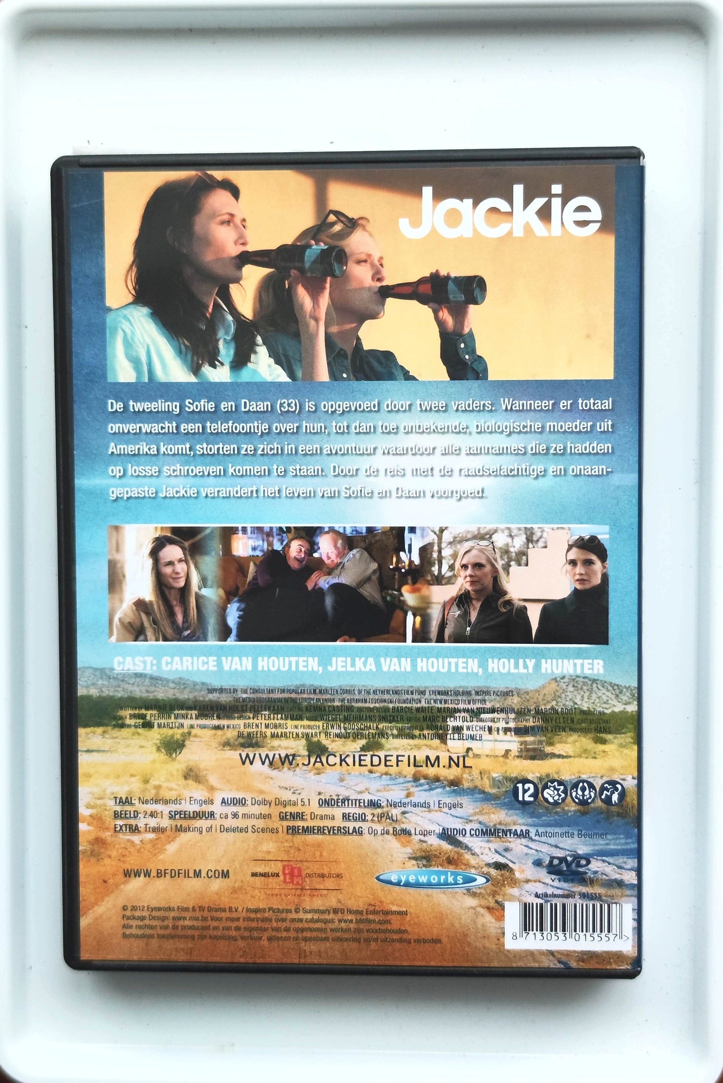 Jackie 2012 DVD Comedy Houten Houten Hunter Beumer