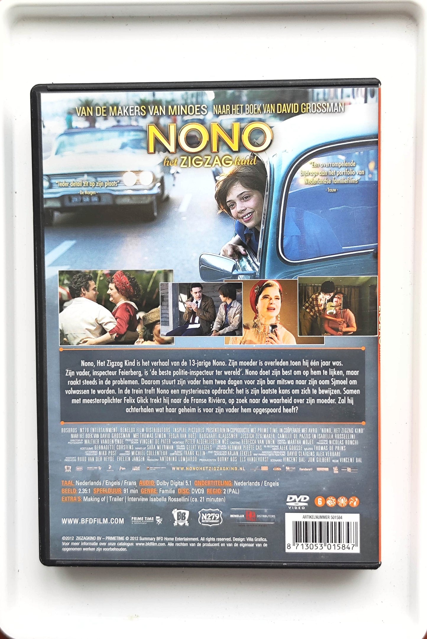 Nono, the Zigzag Kid 2012 DVD Adventure Simon Klaußner Rossellini Bal