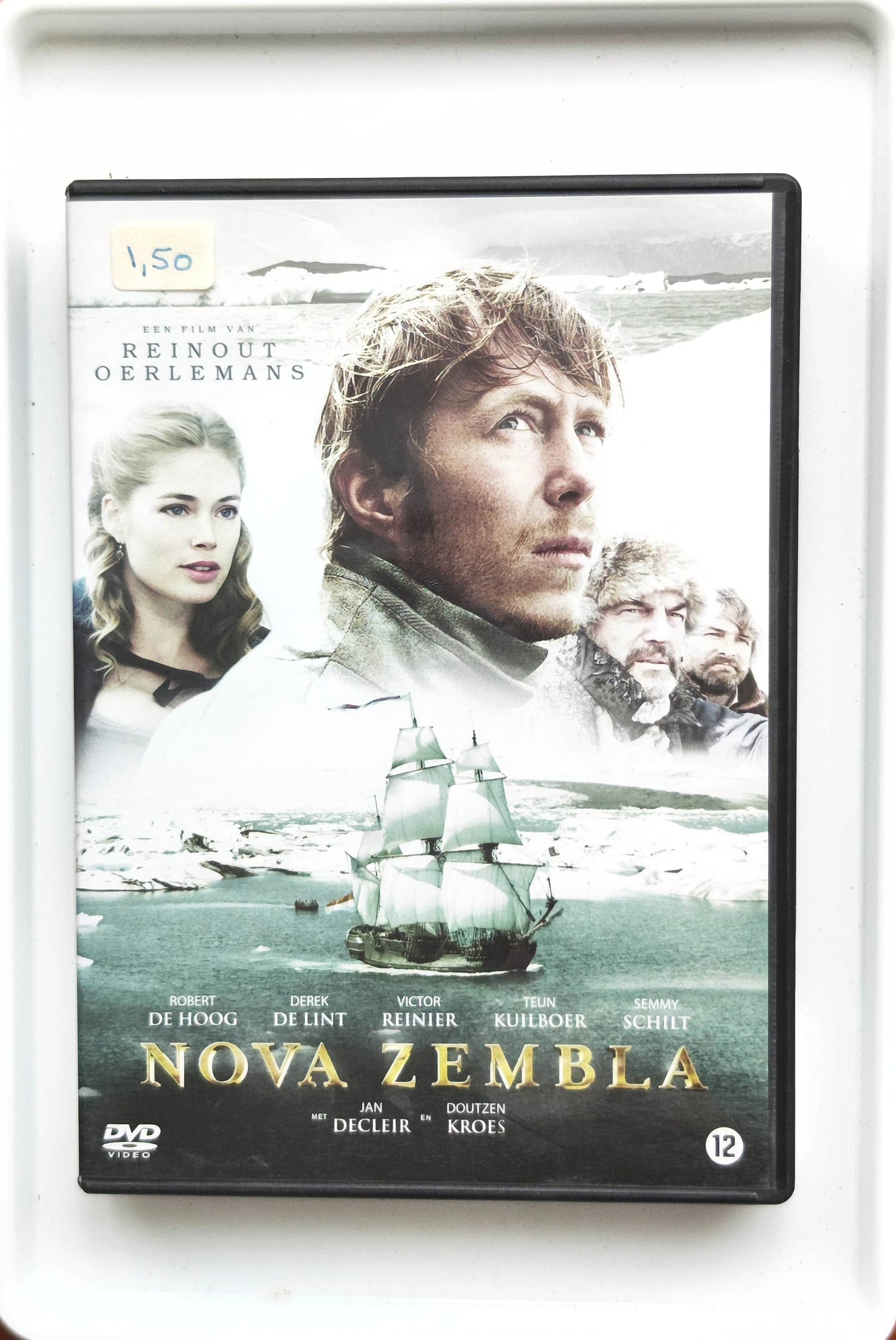 Nova Zembla 2011 DVD Drama Hoog Reinier Decleir Oerlemans DVD Cover