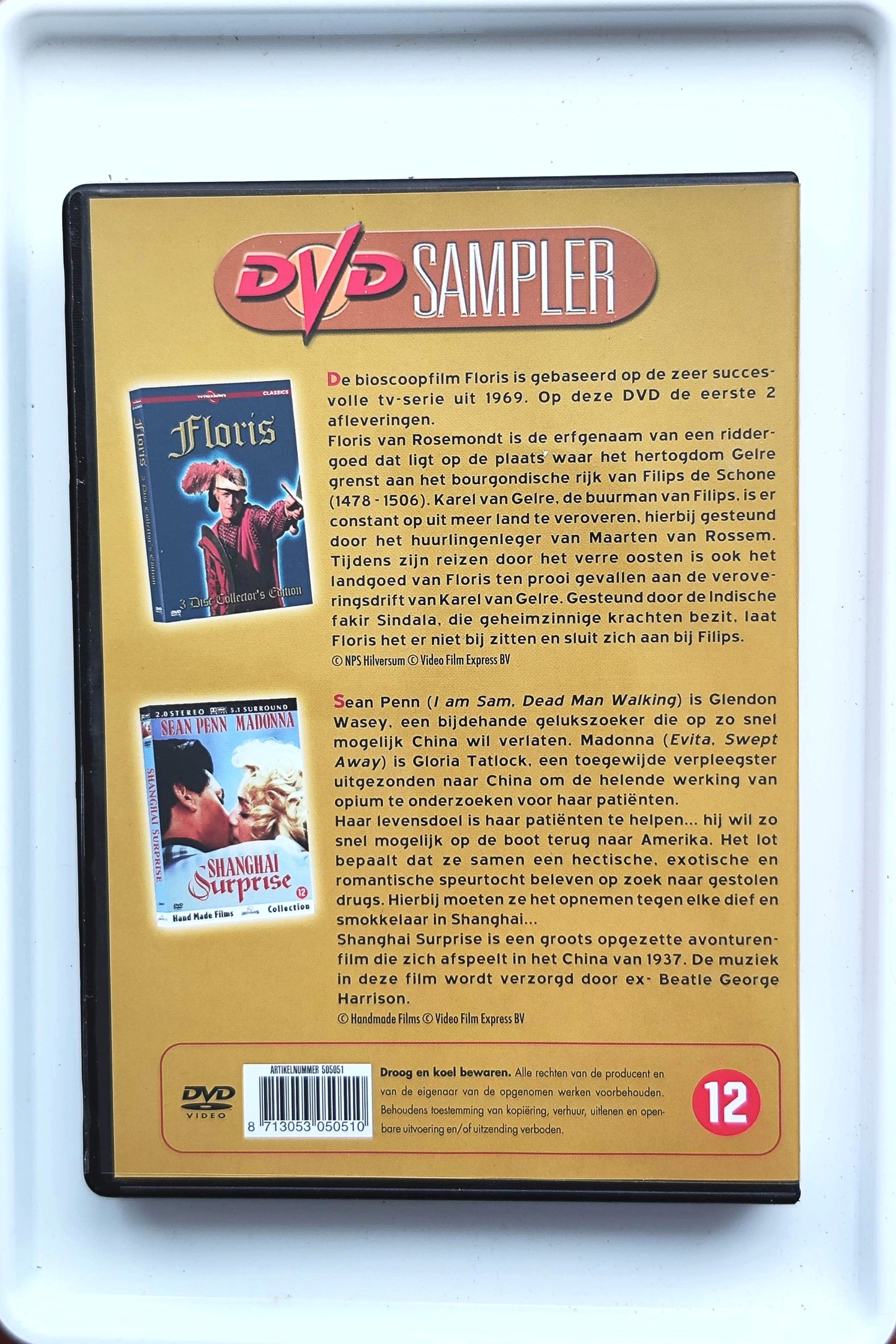 Floris 1969 DVD Action Hauer Bergman Vos Verhoeven