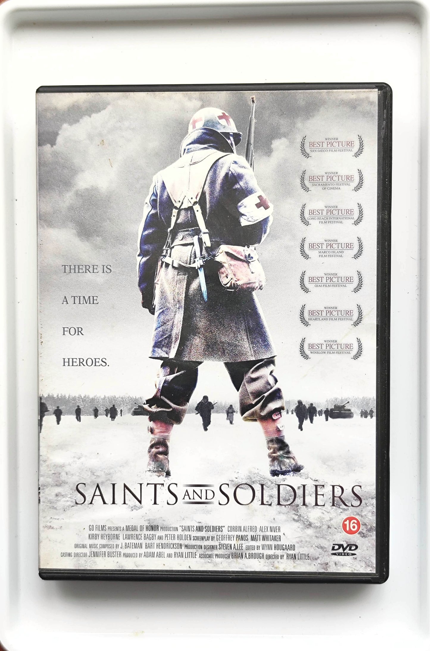 Saints and Soldiers 2003 DVD Action Allred Polinsky Heyborne Little DVD Cover