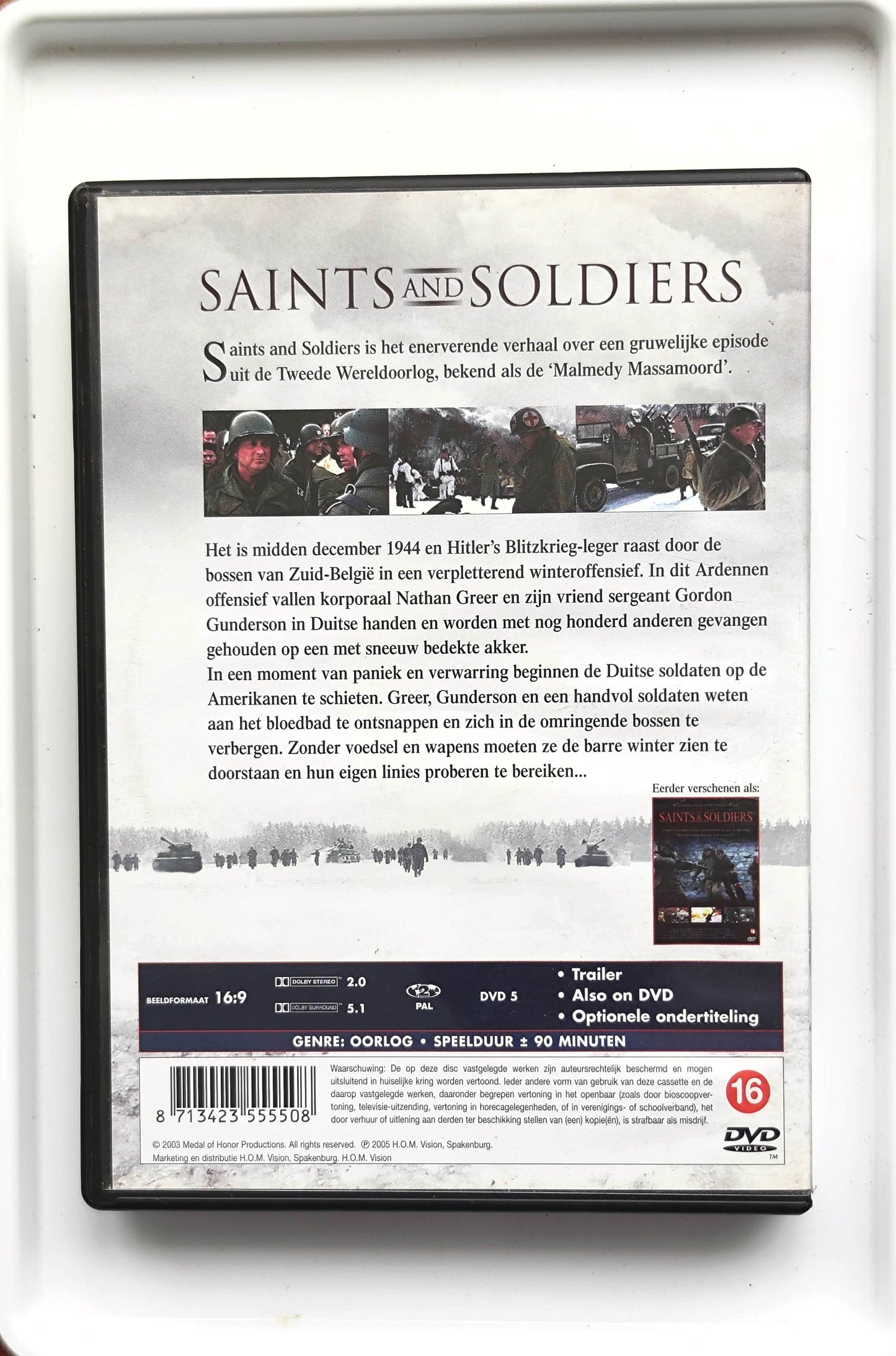 Saints and Soldiers 2003 DVD Action Allred Polinsky Heyborne Little