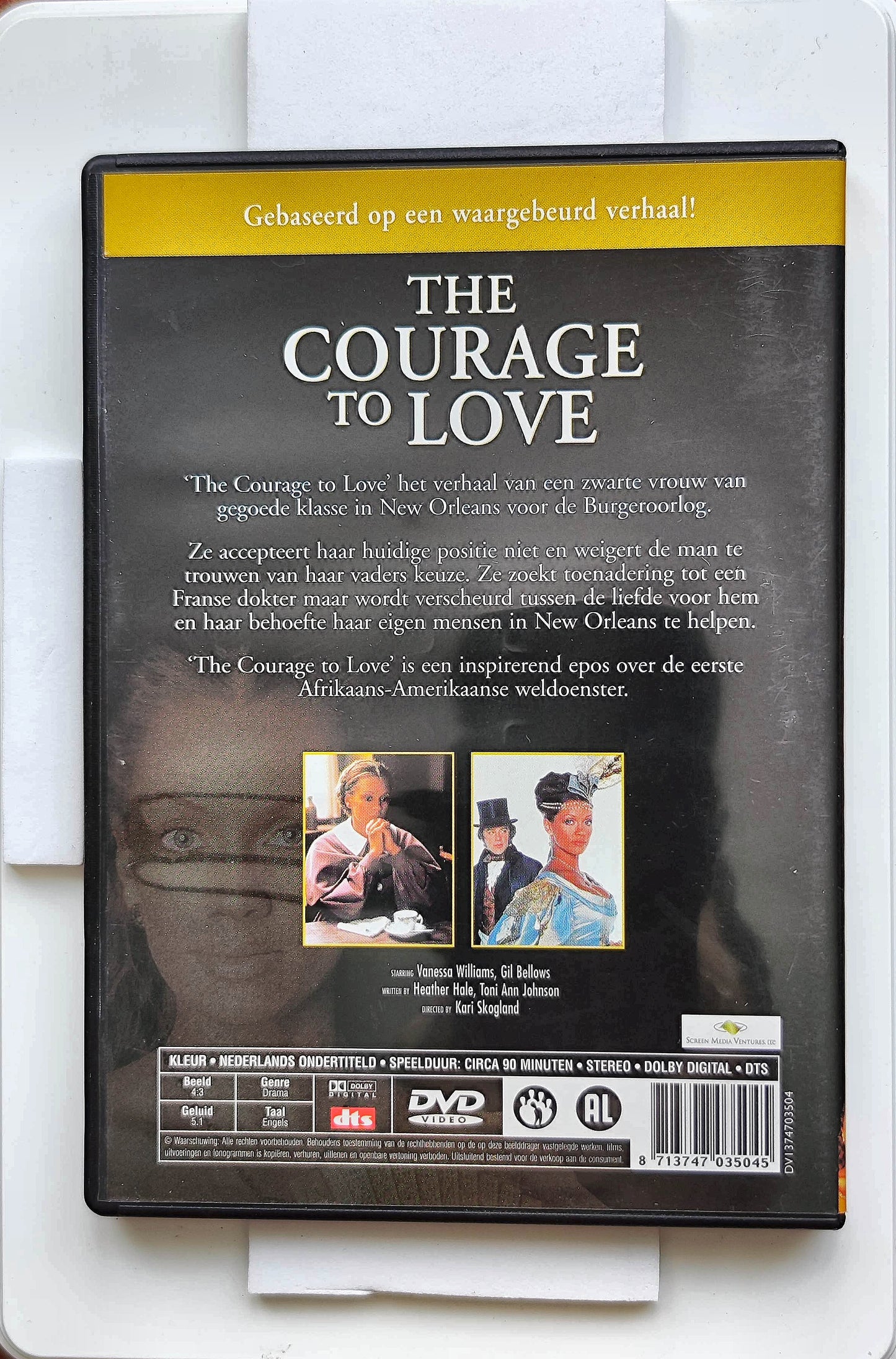 The Courage to Love 2000 DVD Drama Williams Bellows Williams Skogland