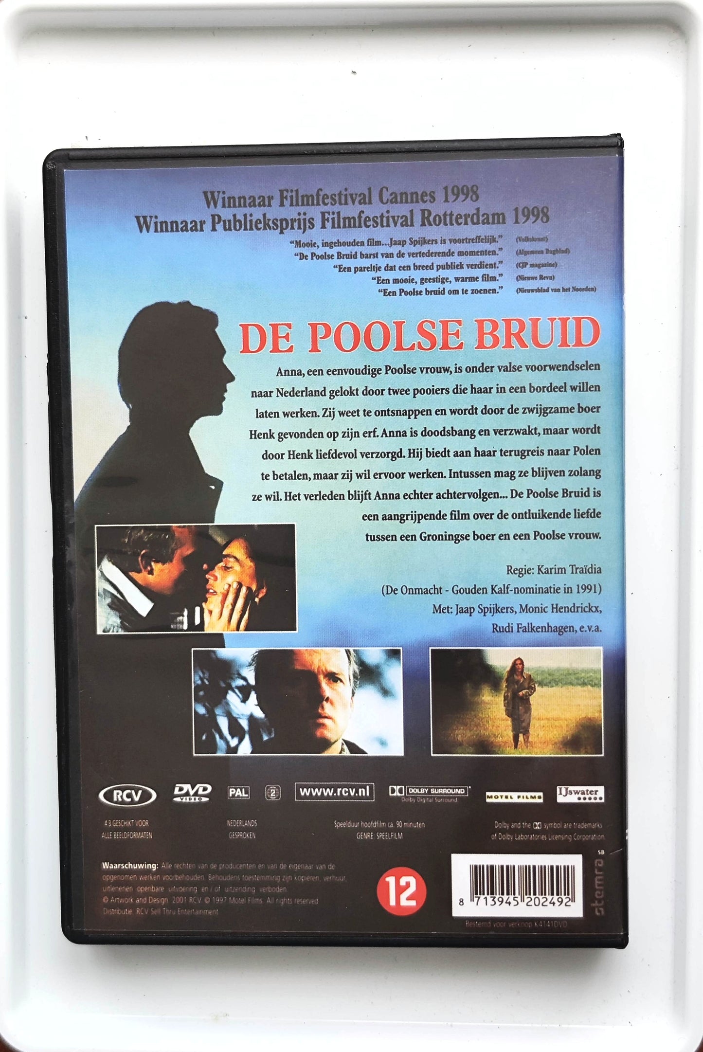 De Poolse bruid 1998 DVD Drama Spijkers Hendrickx Falkenhagen Traïdia