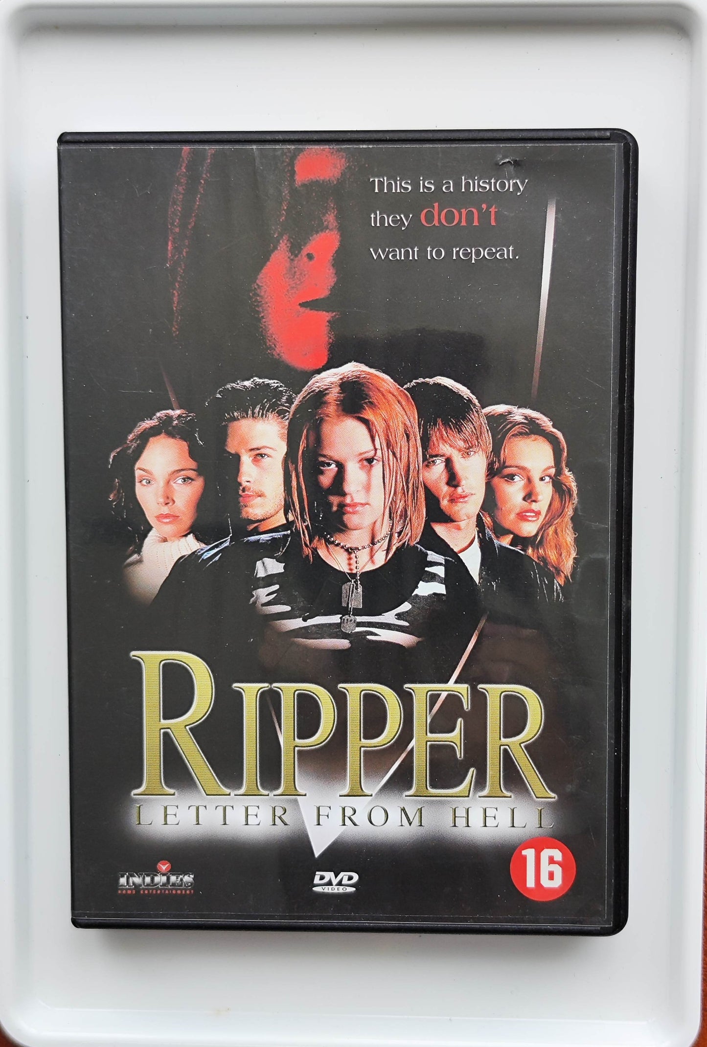 Ripper 2001 DVD Horror Cook Payne Northcott Eyres DVD Cover