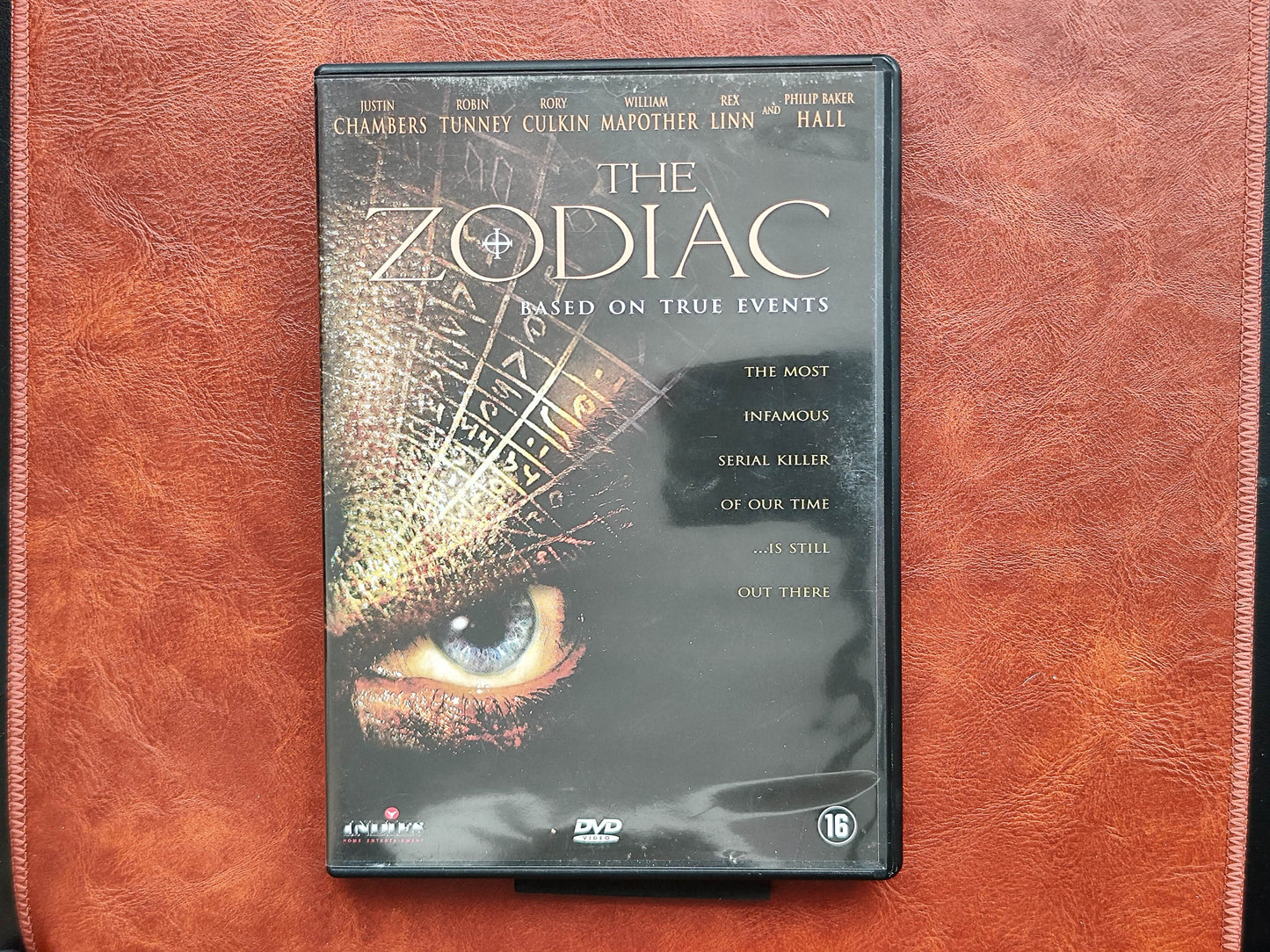 The Zodiac 2005 DVD Crime Chambers Tunney Culkin Bulkley DVD Cover